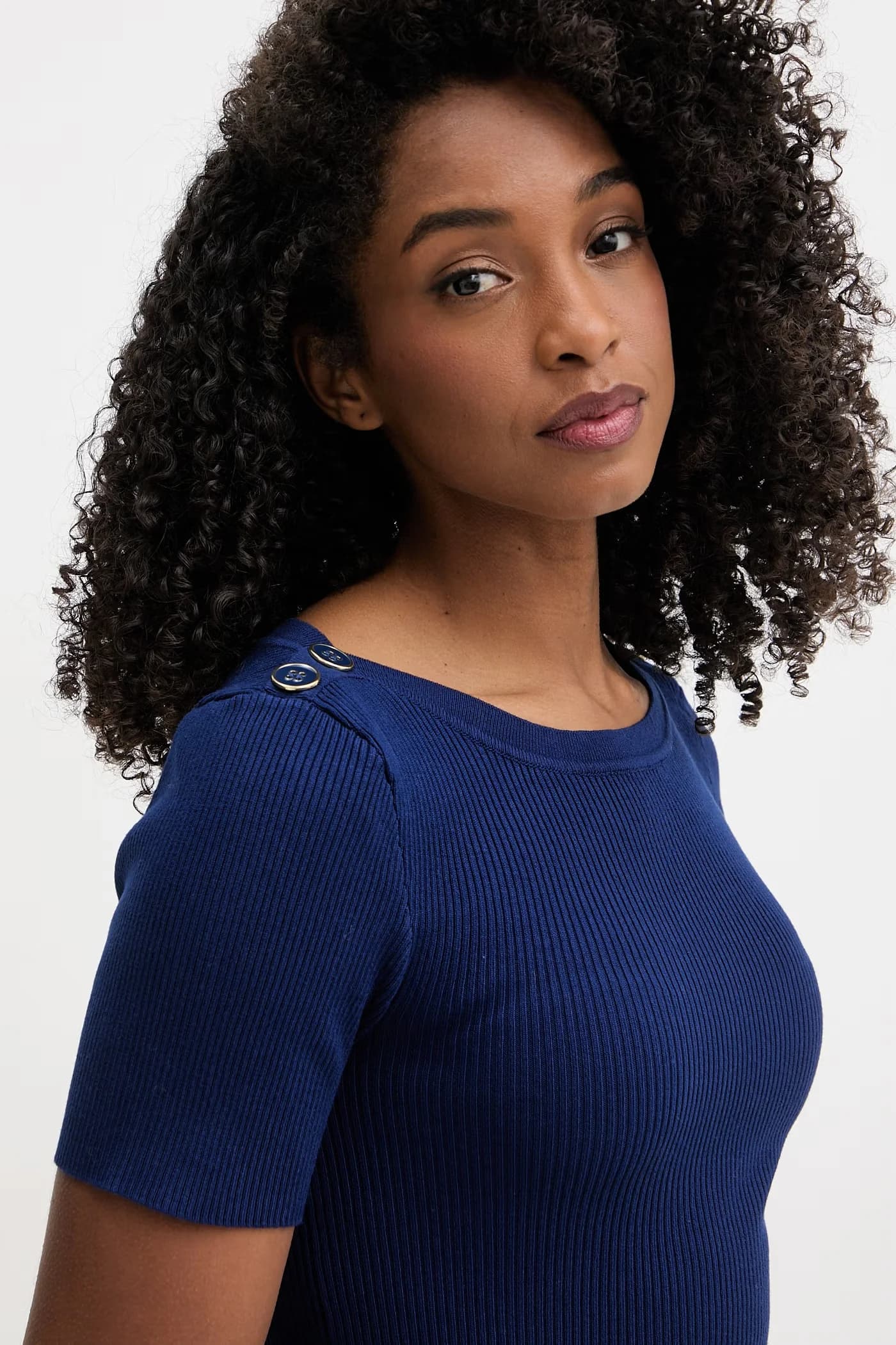 Женский вискозный свитер с короткими рукавами MPIO - фото 4