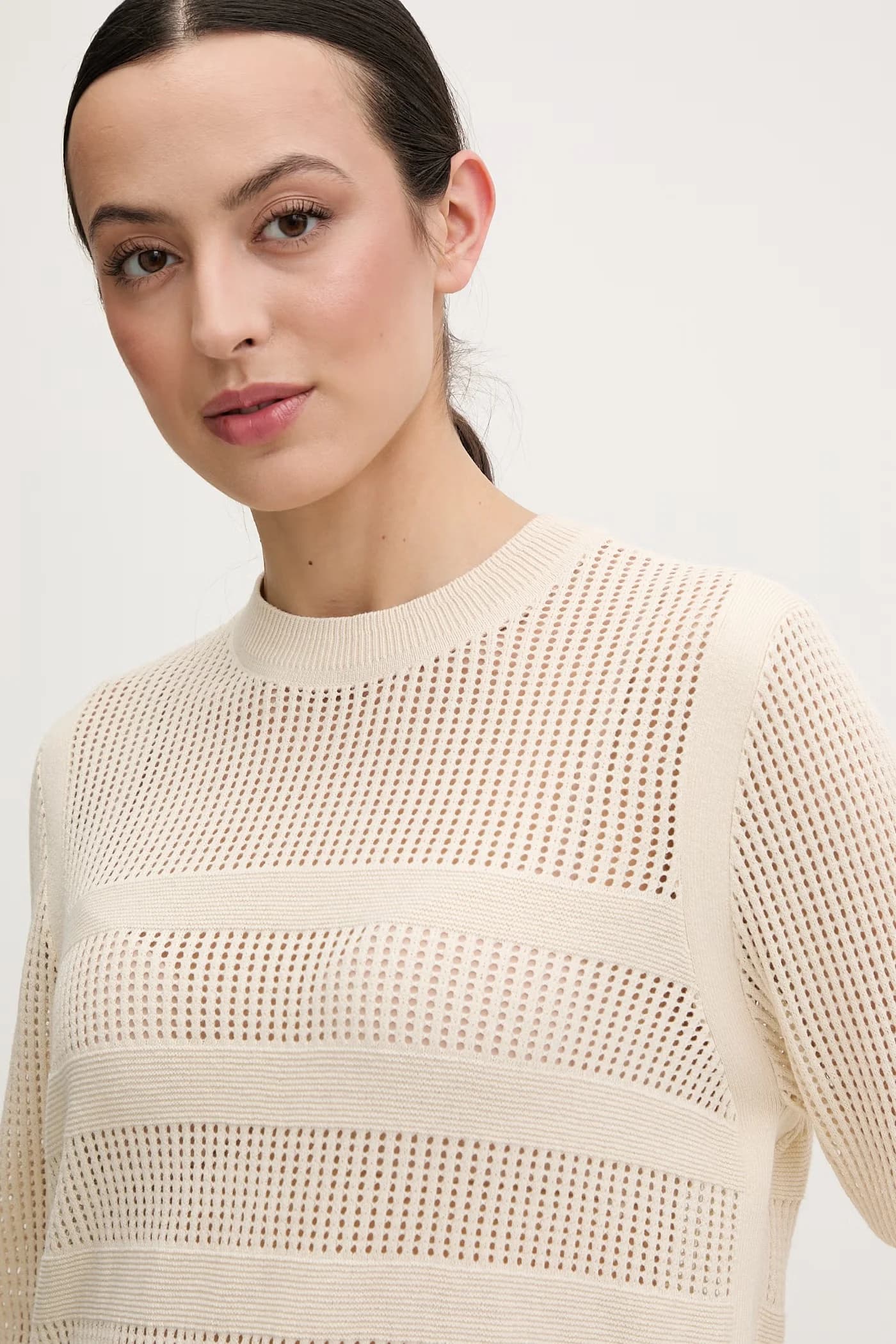 Женский хлопковый свитер SALT - фото 4