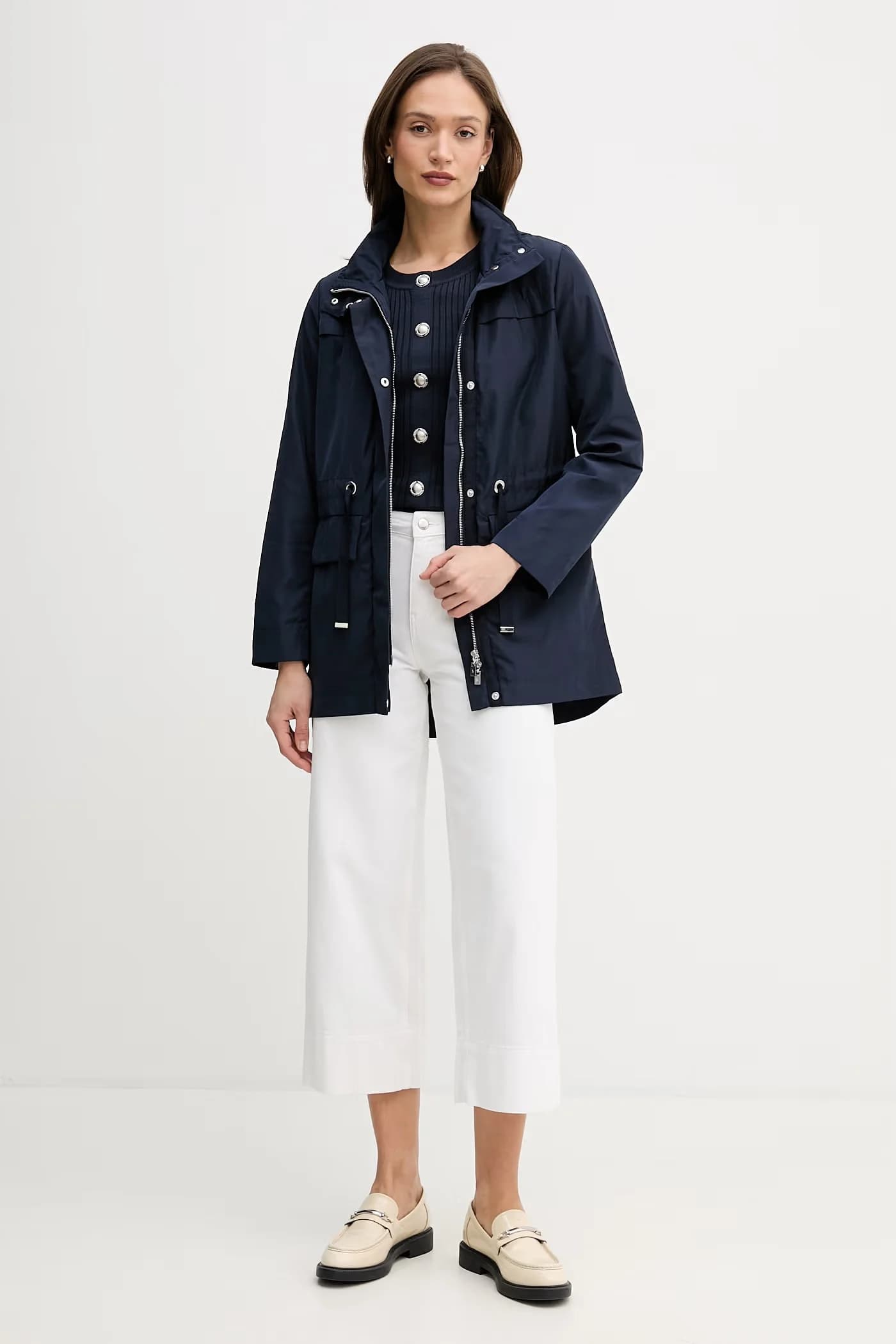 Женский свитер военно-морской женская - фото 2