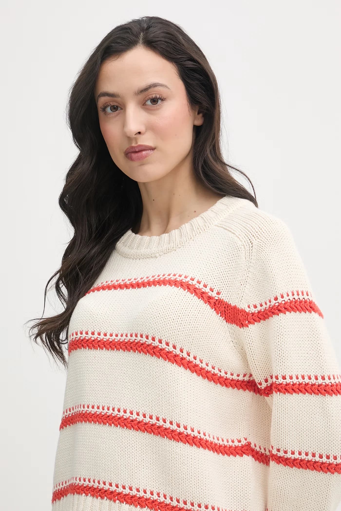 Женский хлопковый свитер - фото 4