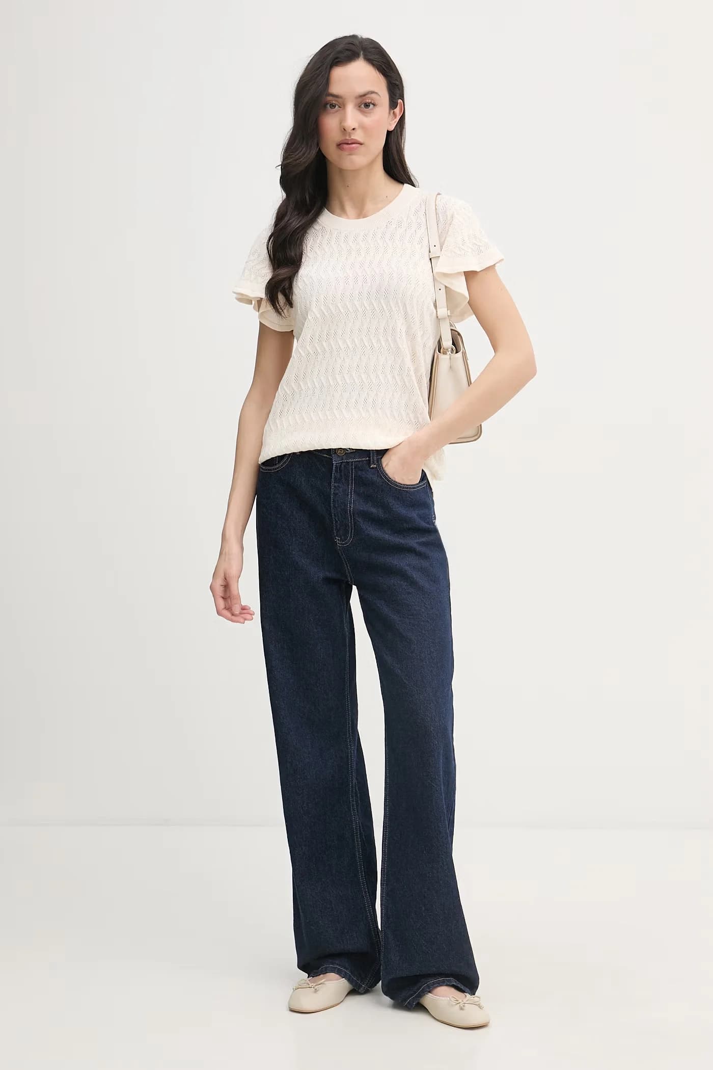 Ganna женский хлопковый свитер - фото 2