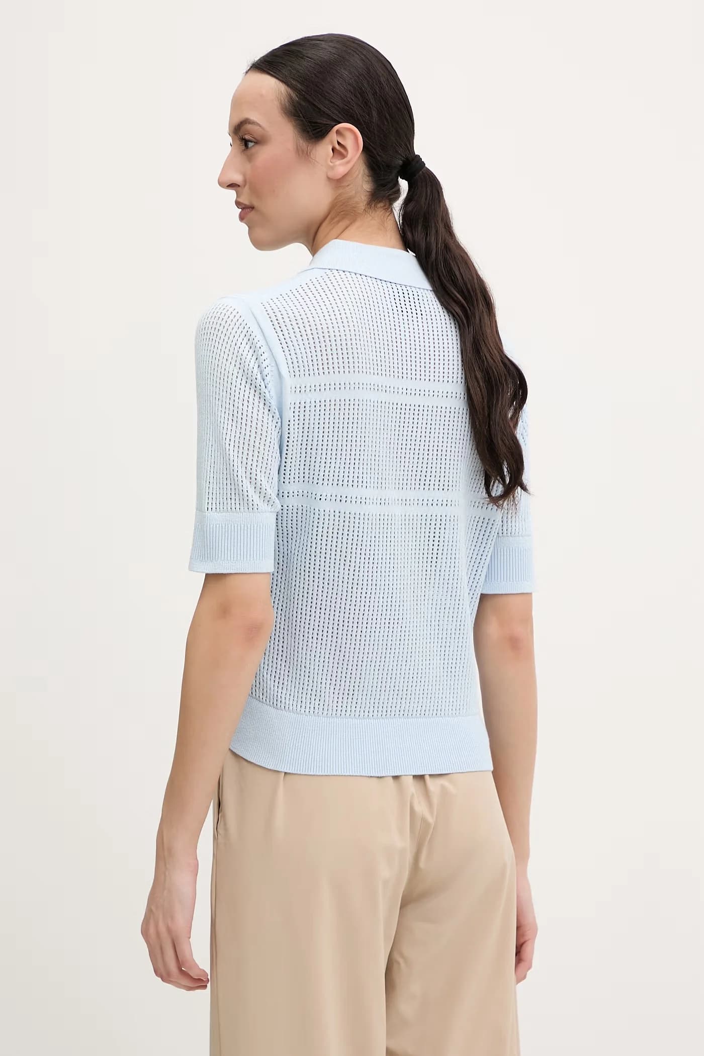 Женское хлопковое поло SALT - фото 3