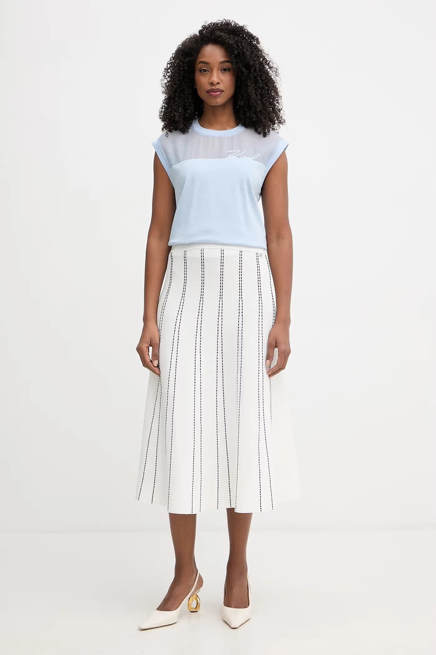 Женский хлопковый топ бирюзовый для женщин - фото 2