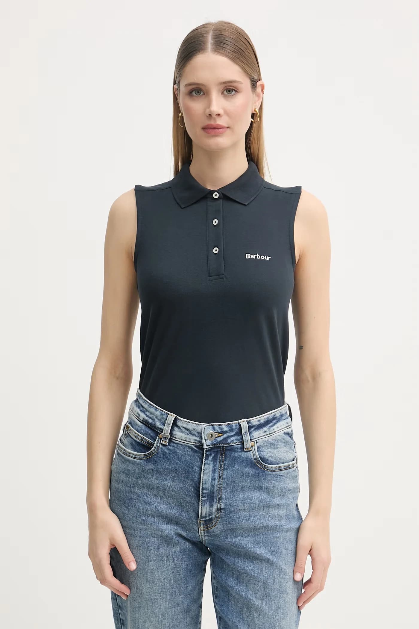 Женский топ Bowford из хлопка и эластана