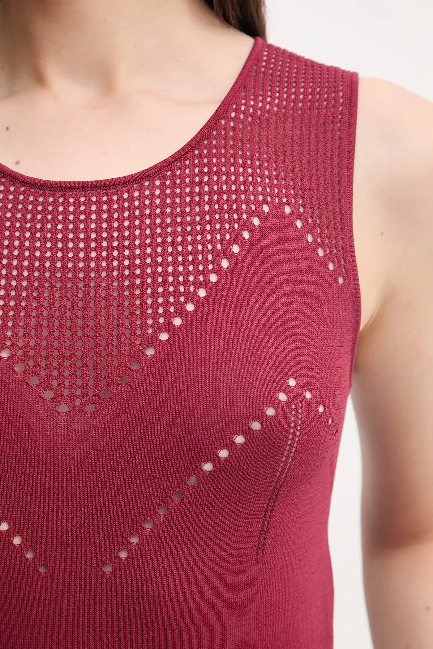 Женский кроп-топ красный для женщин - фото 5