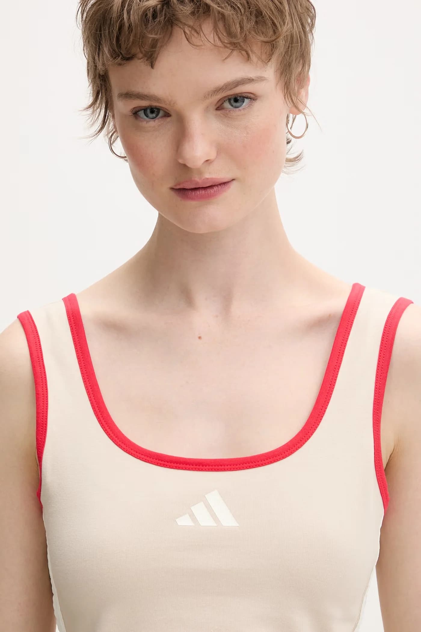 Женский укороченный топ из хлопка с эластаном Stadium - фото 4