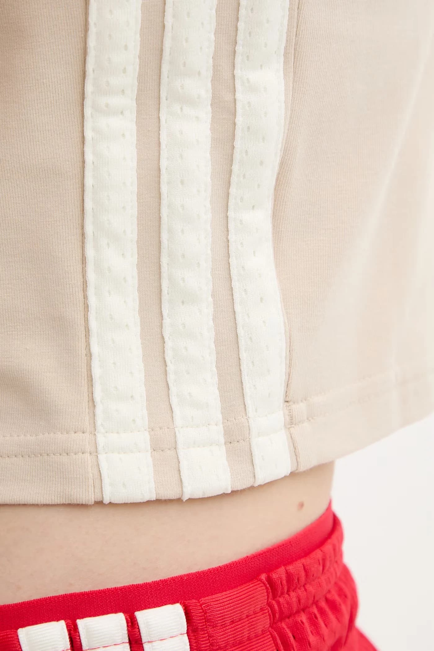 Женский укороченный топ из хлопка с эластаном Stadium - фото 5