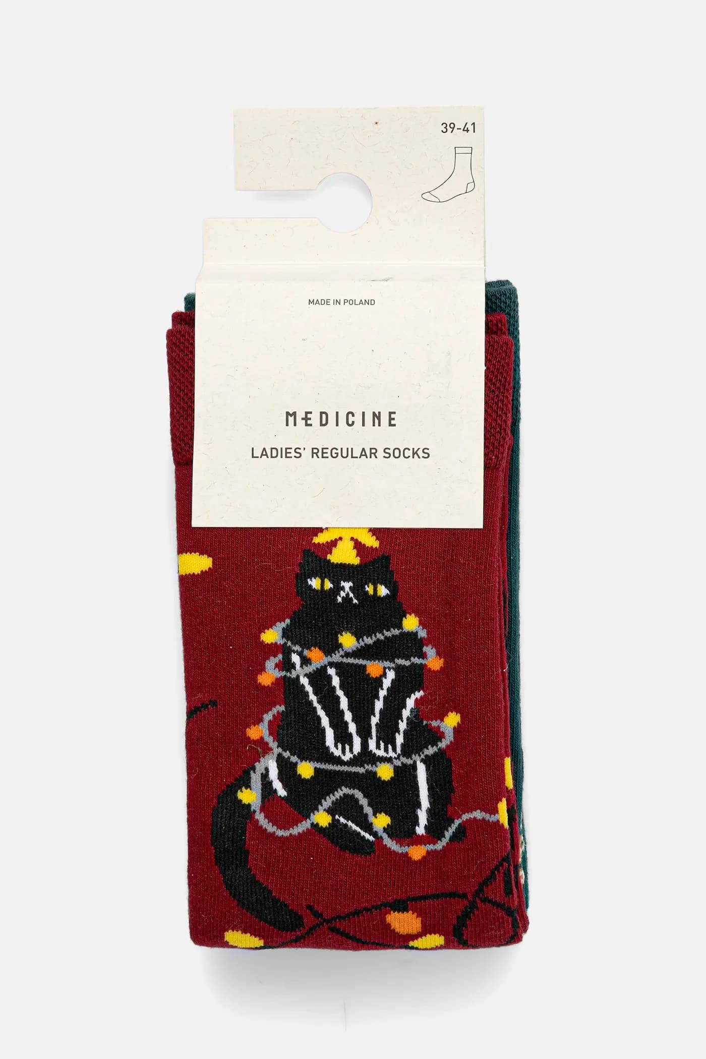 Хлопковые носки, 2 пары многоцветный для женщин - фото 3