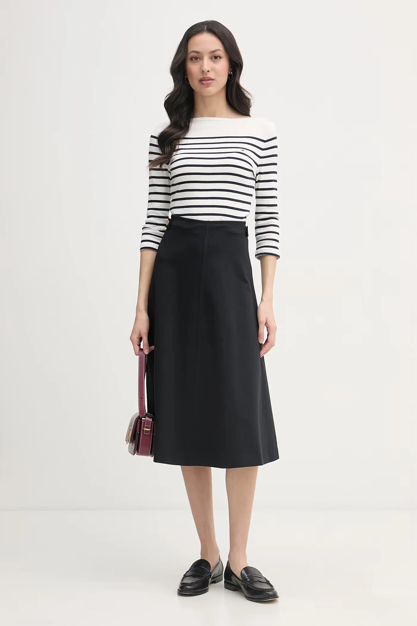 Женская хлопковая рубашка с длинным рукавом белая для женщин - фото 2