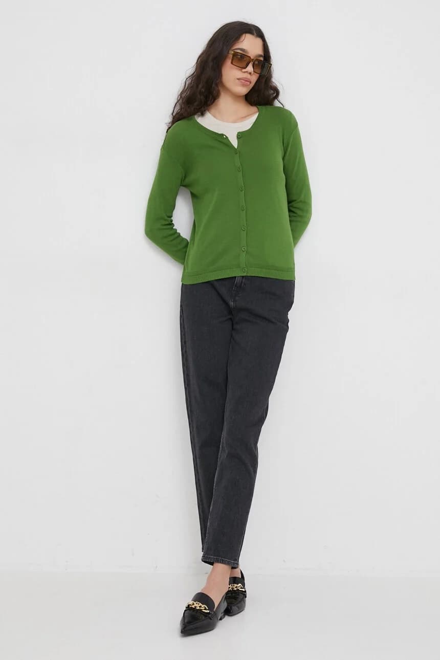 Хлопковая рубашка с длинным рукавом бежевая для женщин - фото 2