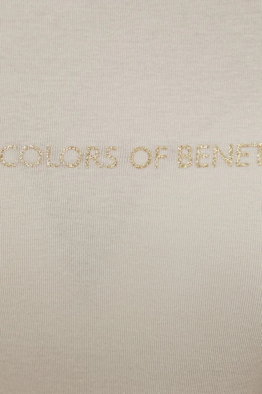 Хлопковая рубашка с длинным рукавом бежевая для женщин - фото 5