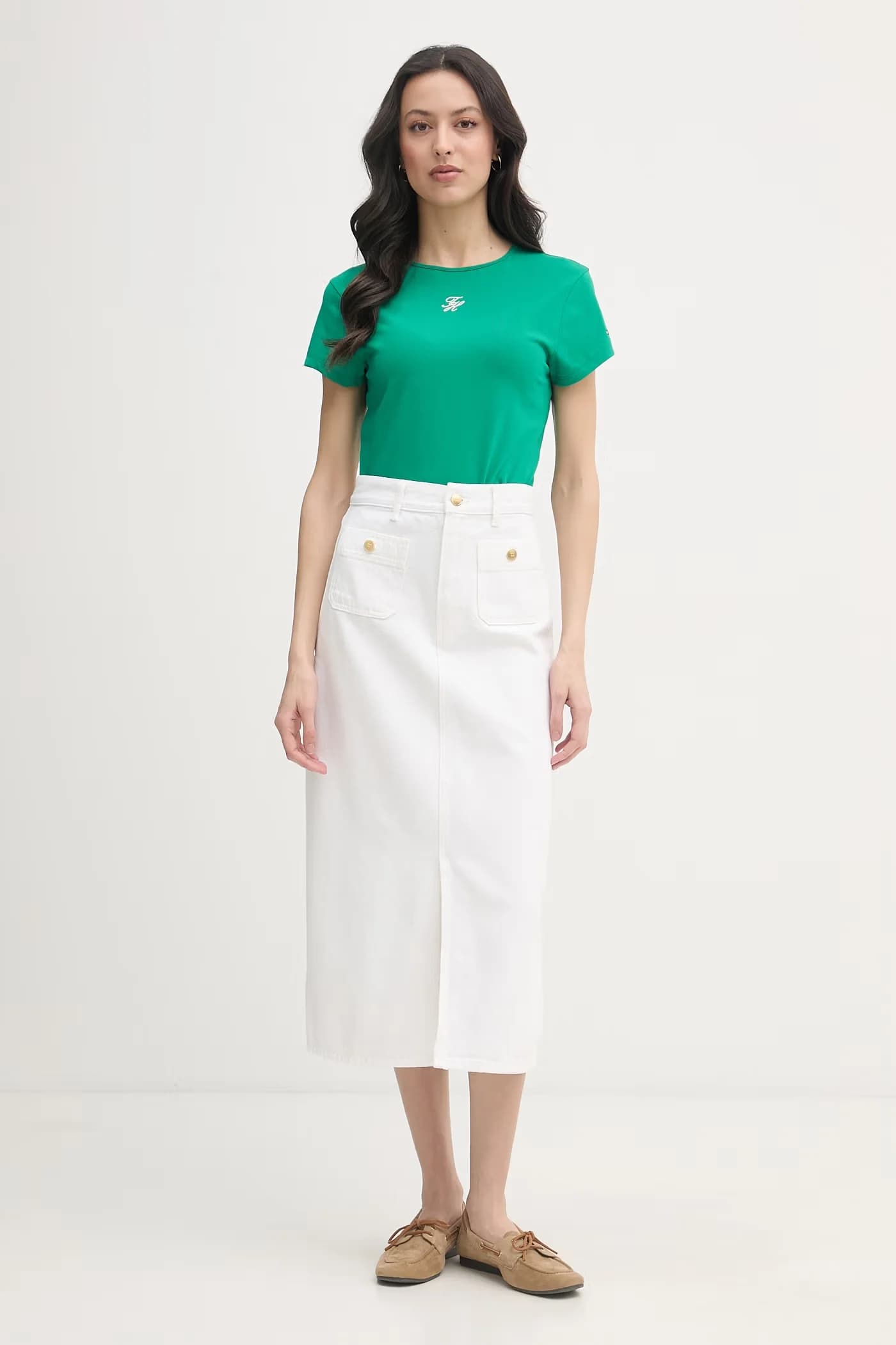 ЛЕТО женская футболка зеленая для женщин - фото 2