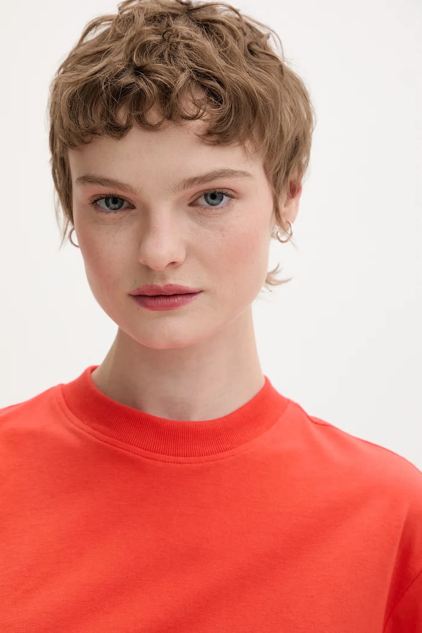 Хлопковая футболка апельсин для женщин - фото 4