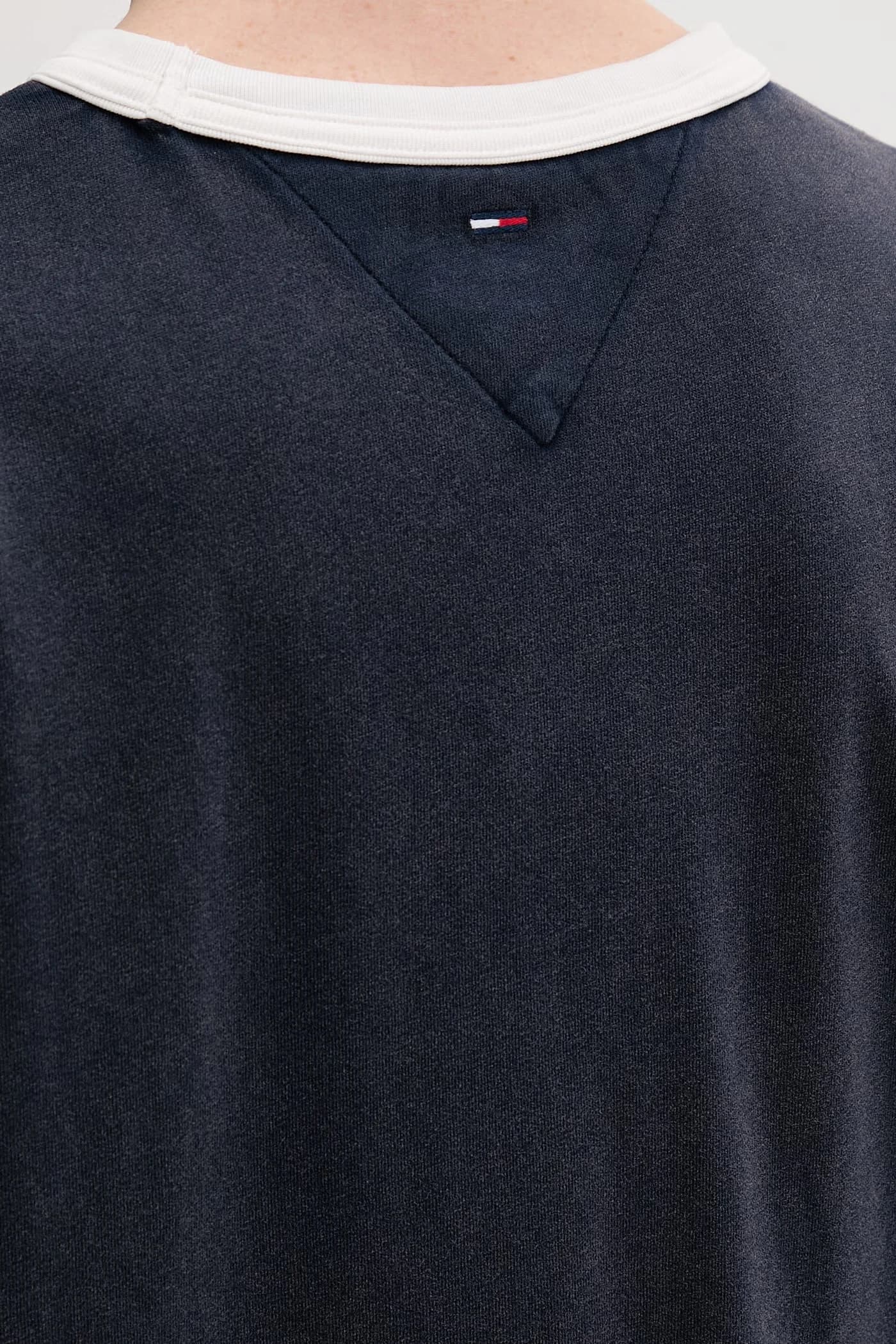 Женская хлопковая футболка военно-морской для женщин - фото 5