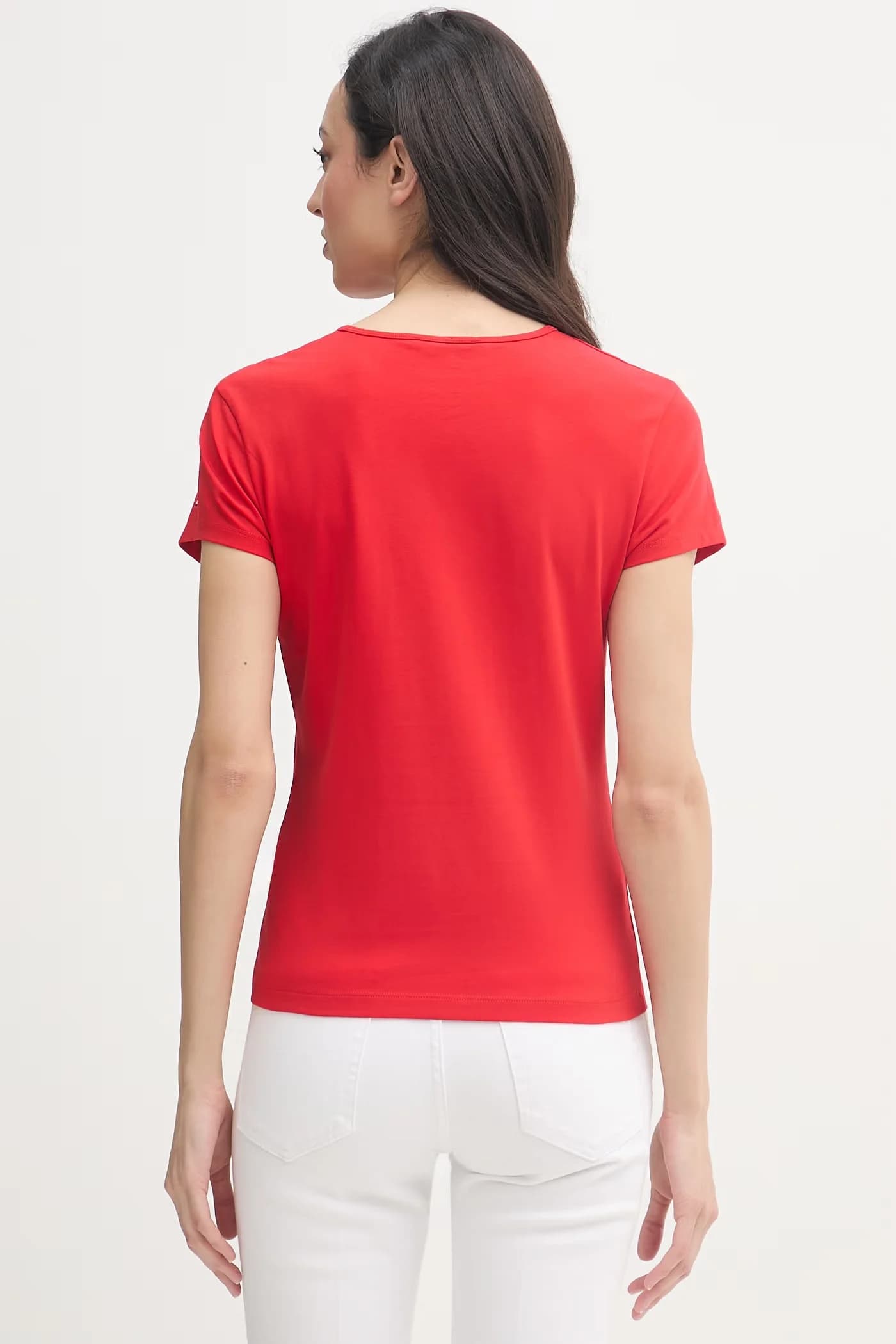 ЛЕТО женская футболка красная для женщин - фото 3