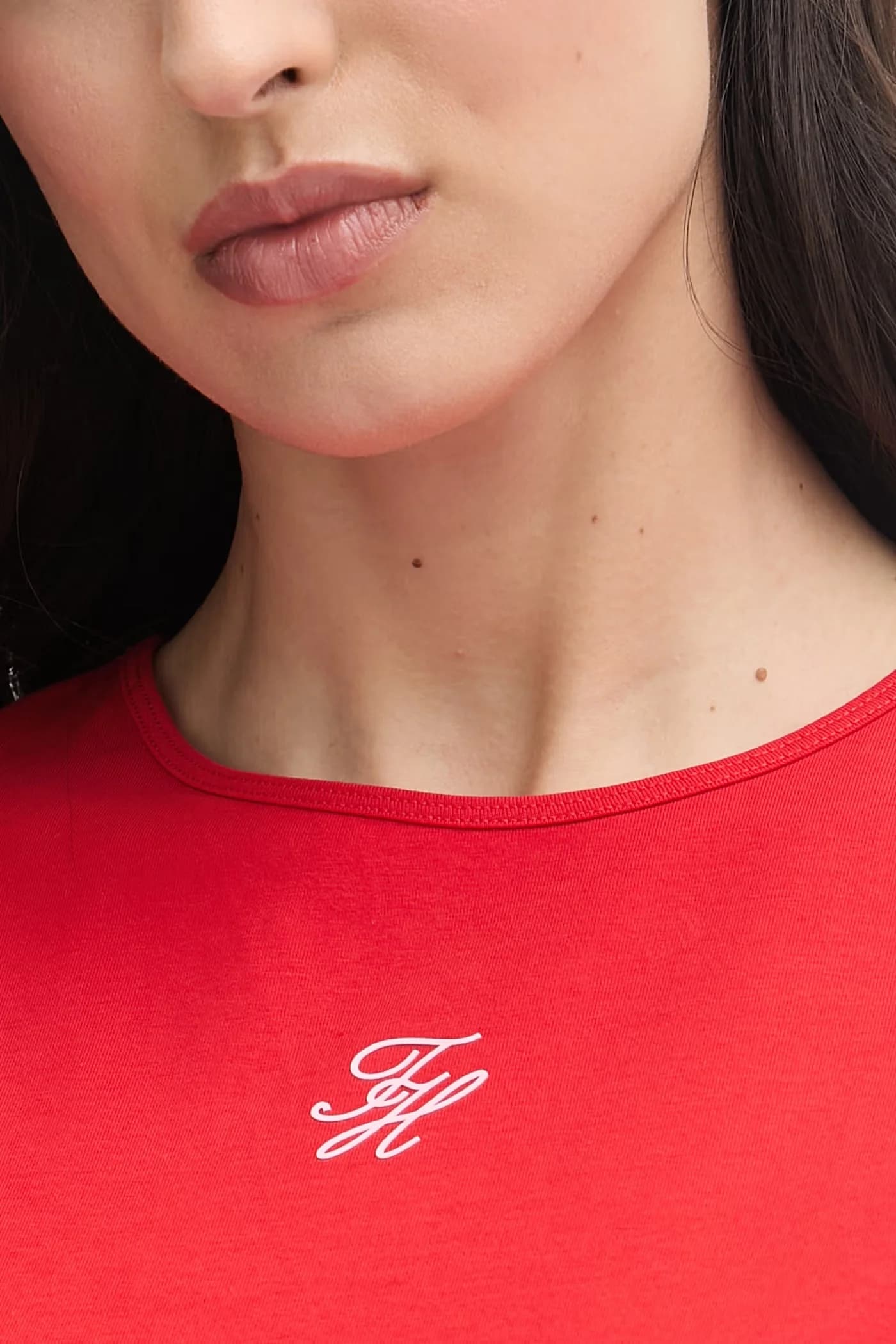 ЛЕТО женская футболка красная для женщин - фото 4