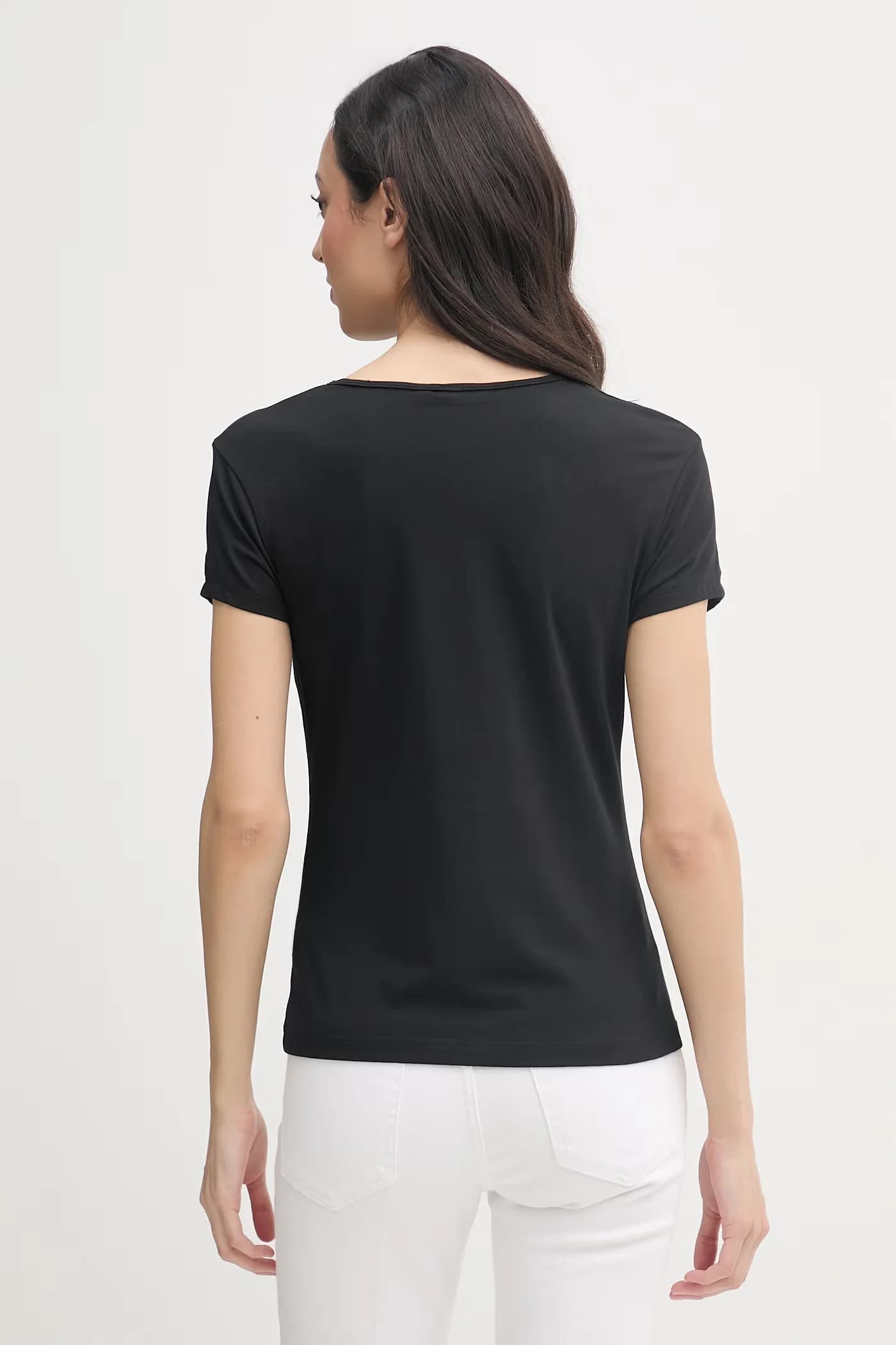 ЛЕТО женская футболка черная для женщин - фото 3