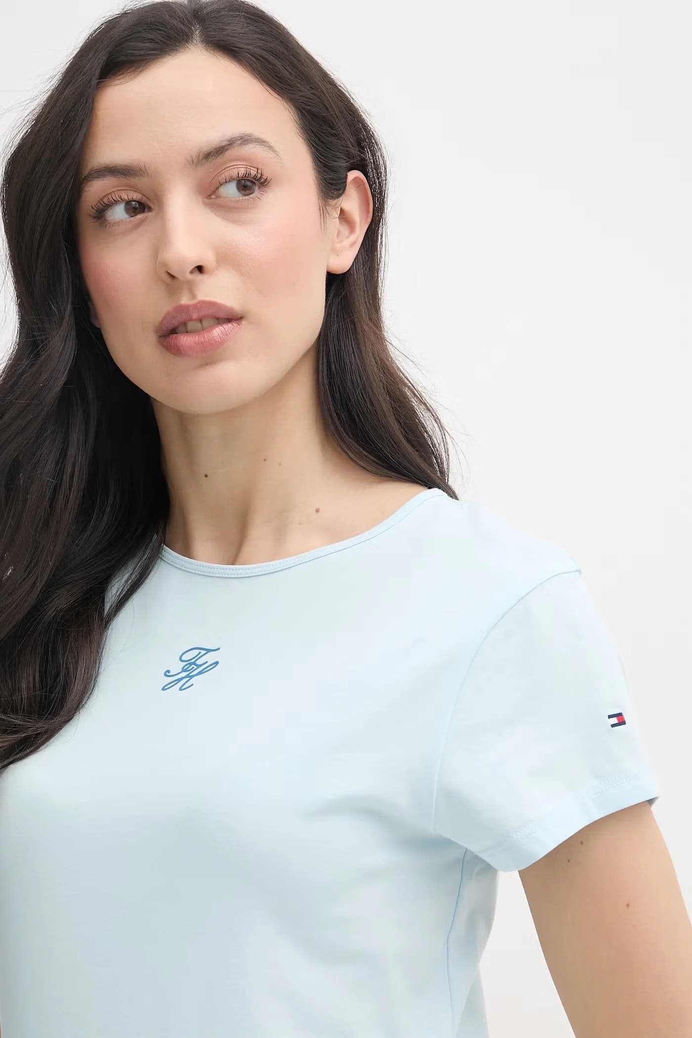 ЛЕТО женская футболка синяя для женщин - фото 4