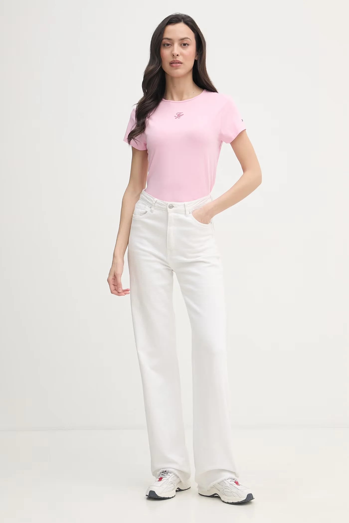 ЛЕТО женская футболка розовая для женщин - фото 2