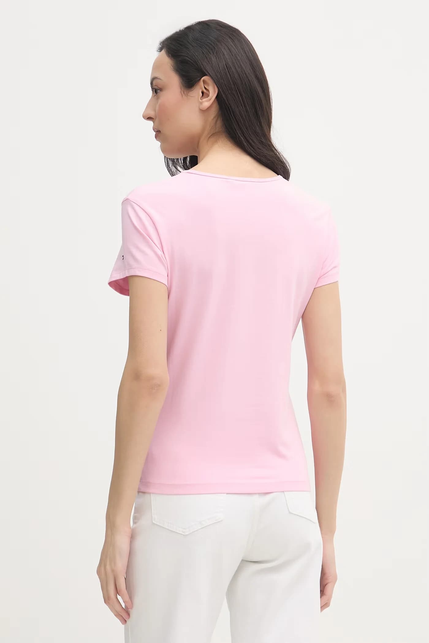 ЛЕТО женская футболка розовая для женщин - фото 3