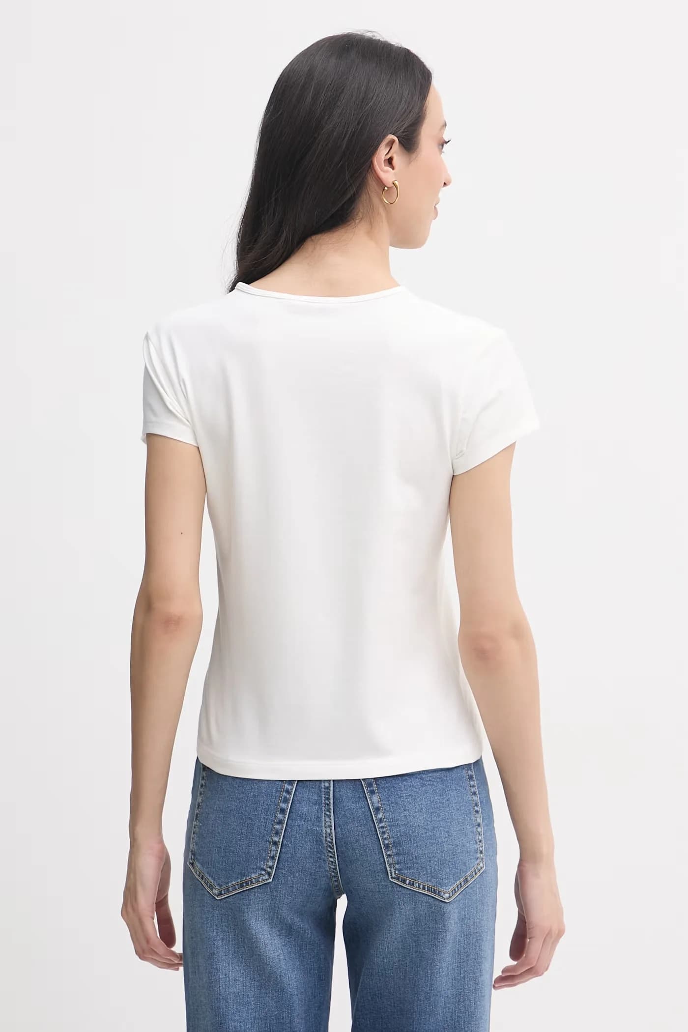 ЛЕТО женская футболка бежевая для женщин - фото 3