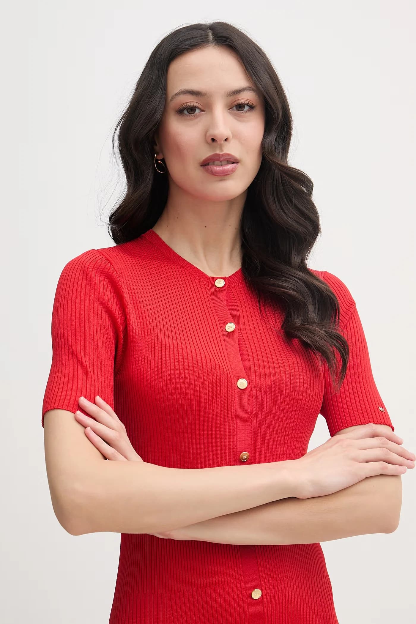 Платье красное для женщин - фото 4