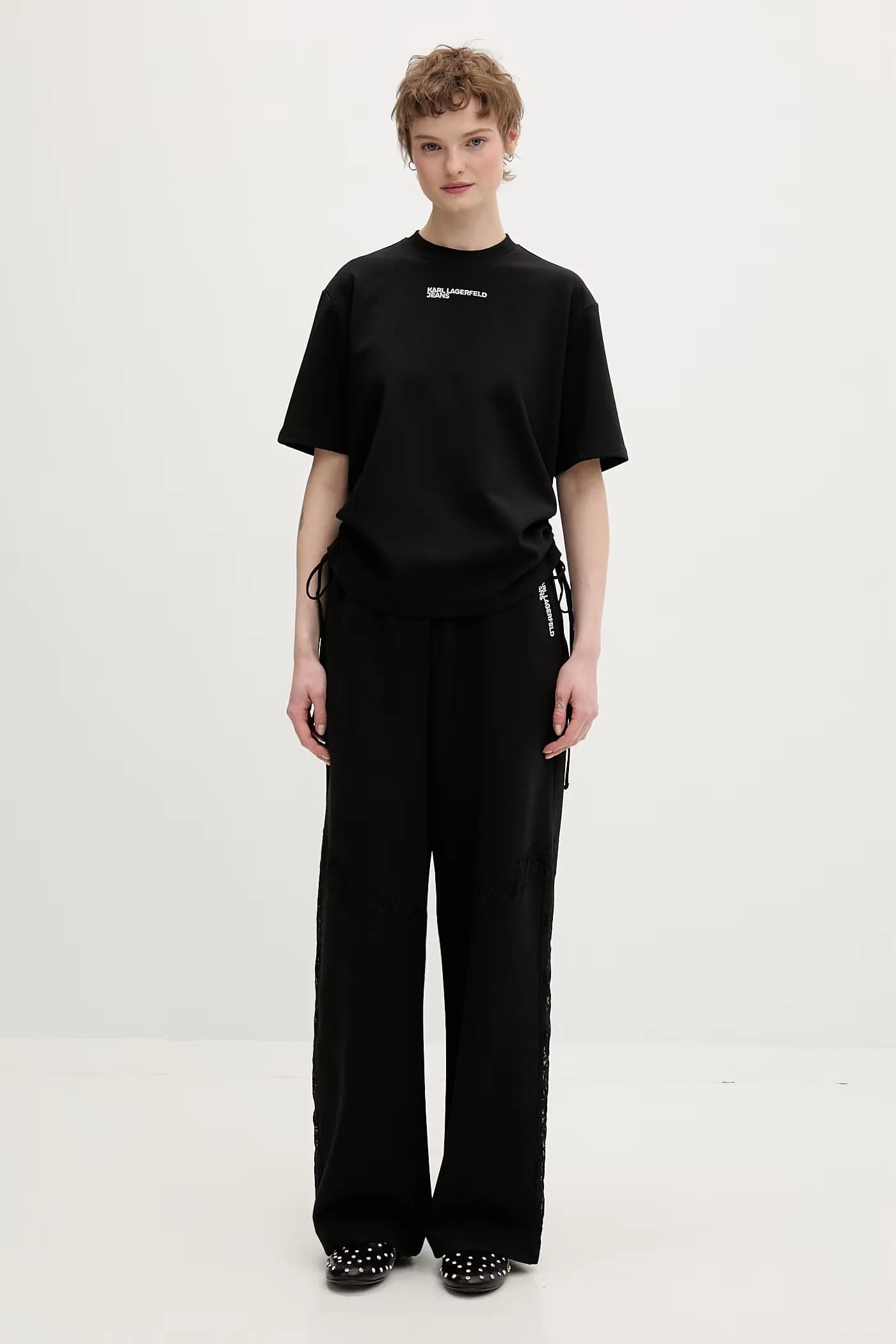 Женская футболка черная для женщин - фото 2