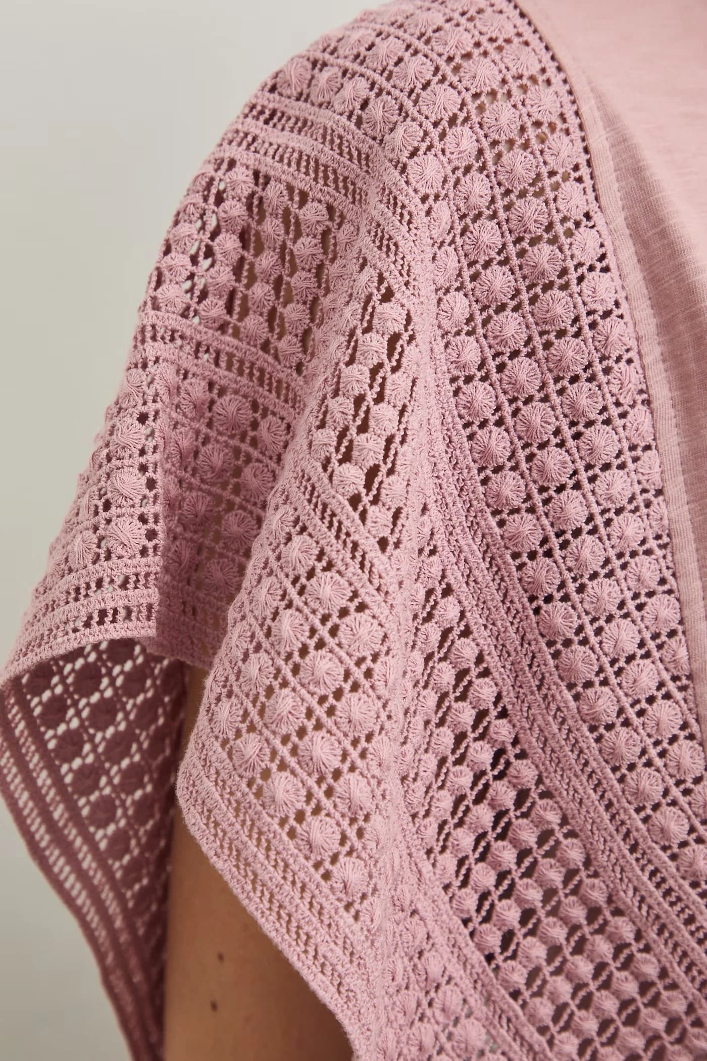 Двусторонняя хлопковая футболка розовая для женщин - фото 5