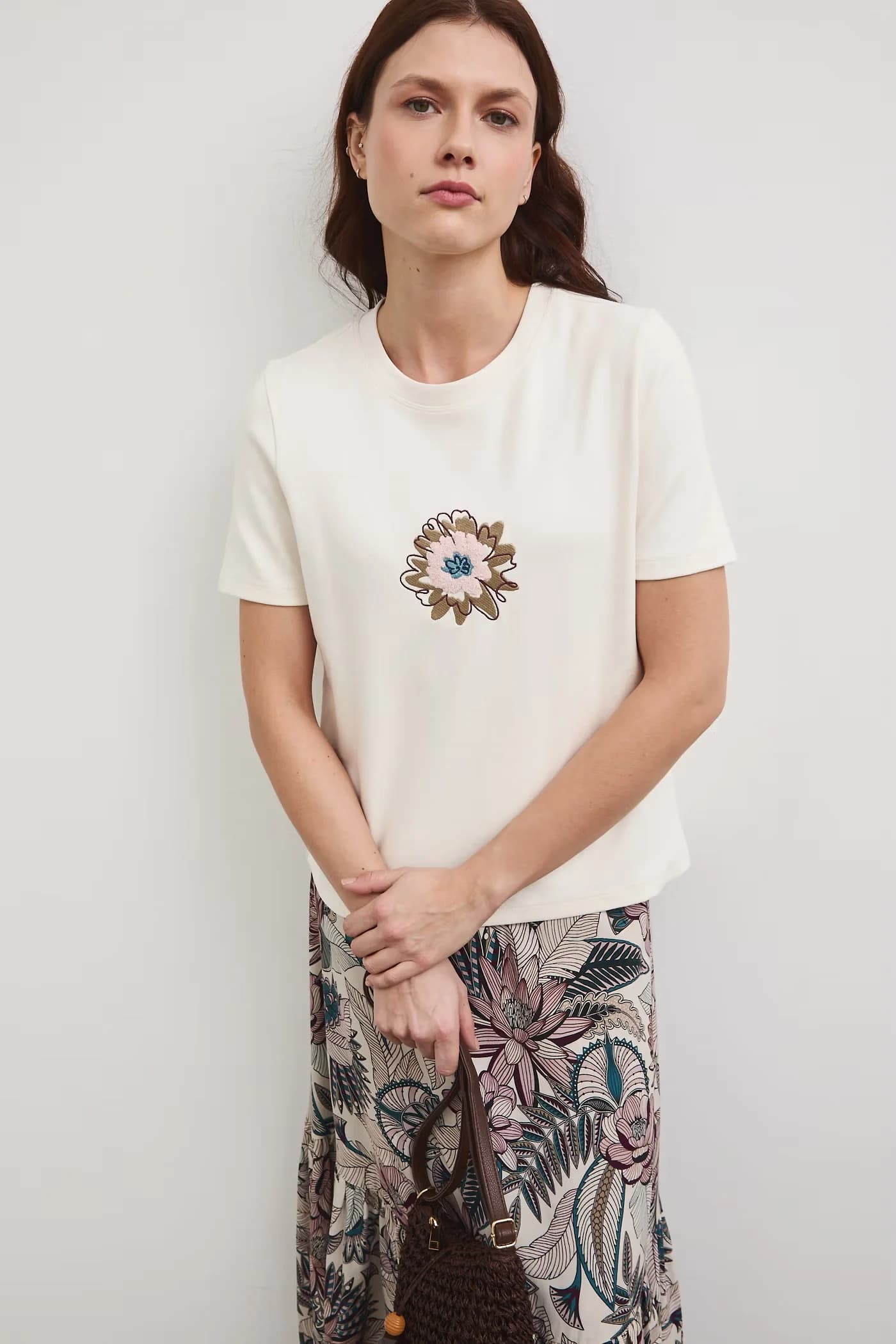 футболка бежевая для женщин