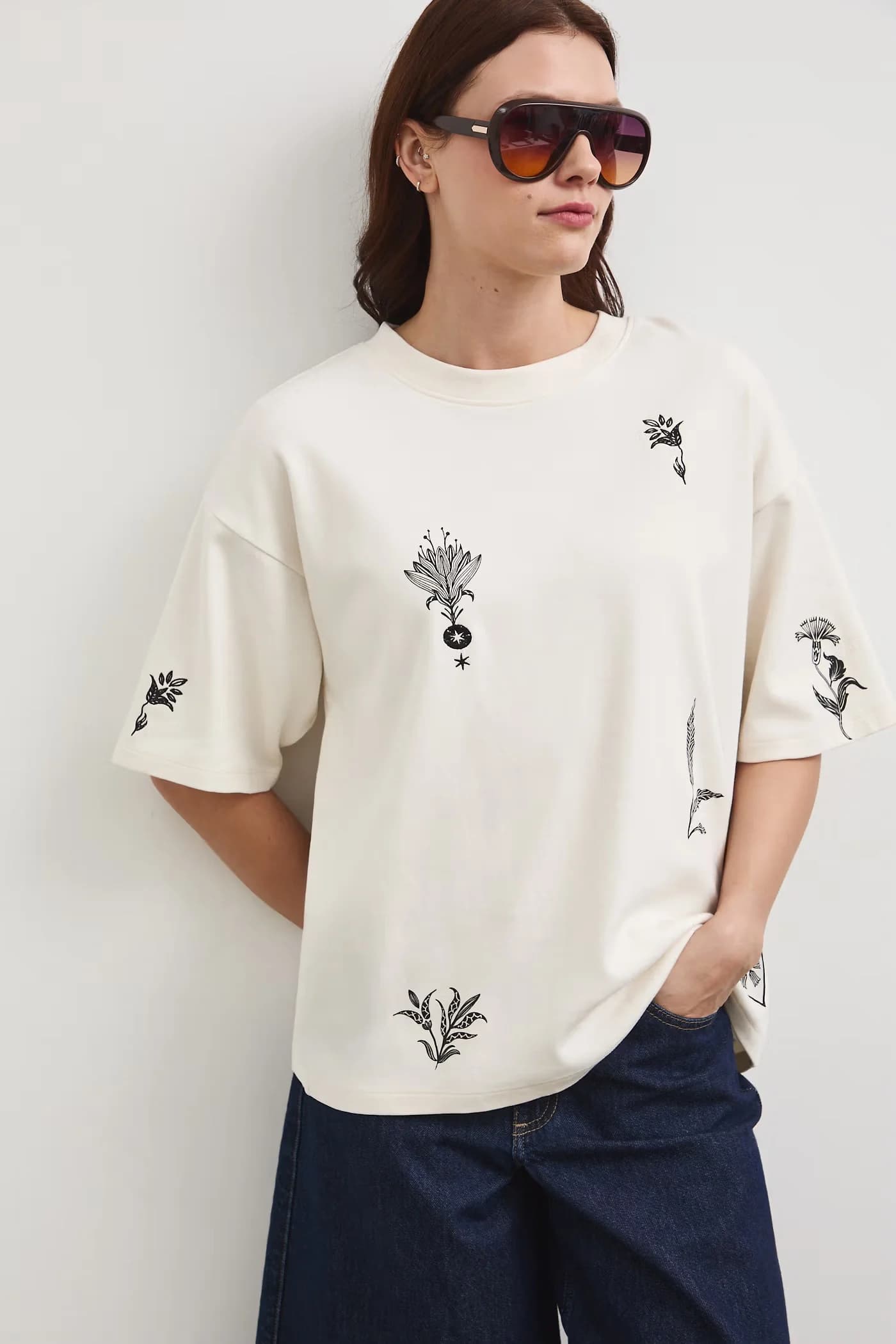 футболка бежевая для женщин - фото 3