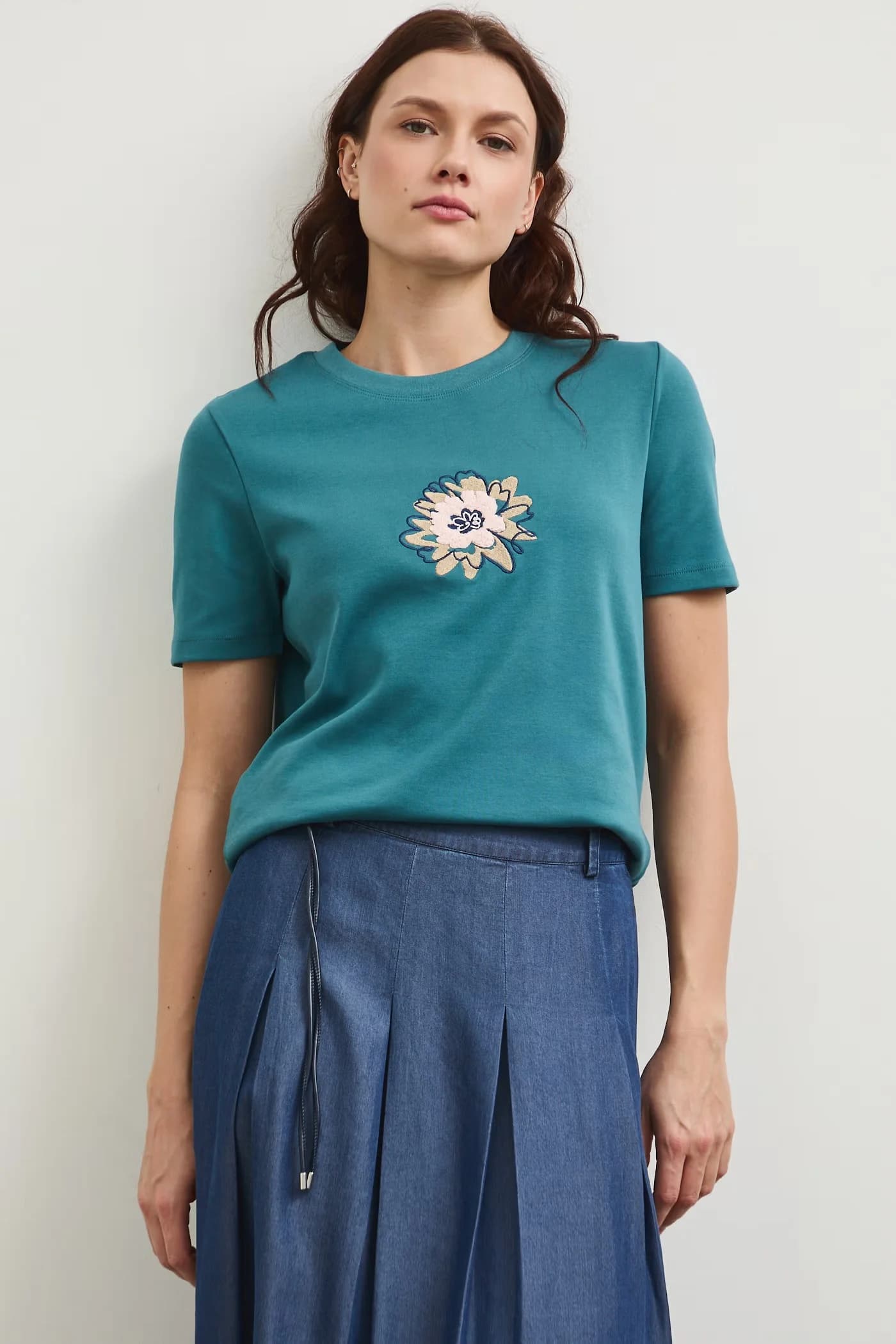 футболка бирюзовая для женщин