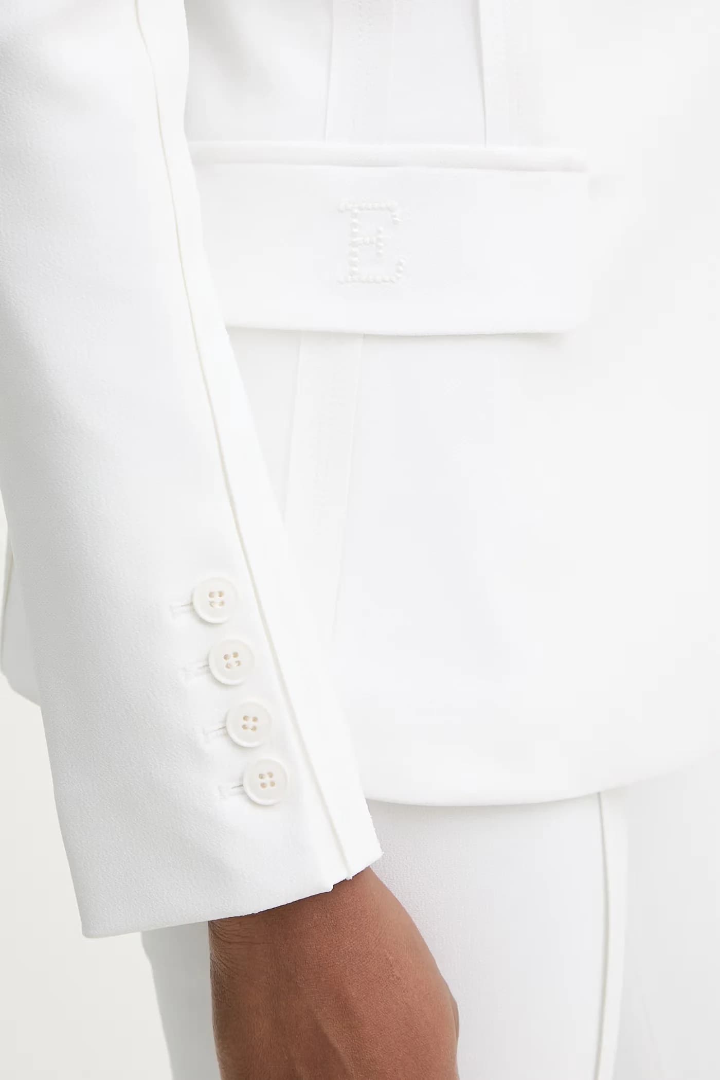 Женский однобортный пиджак - фото 5