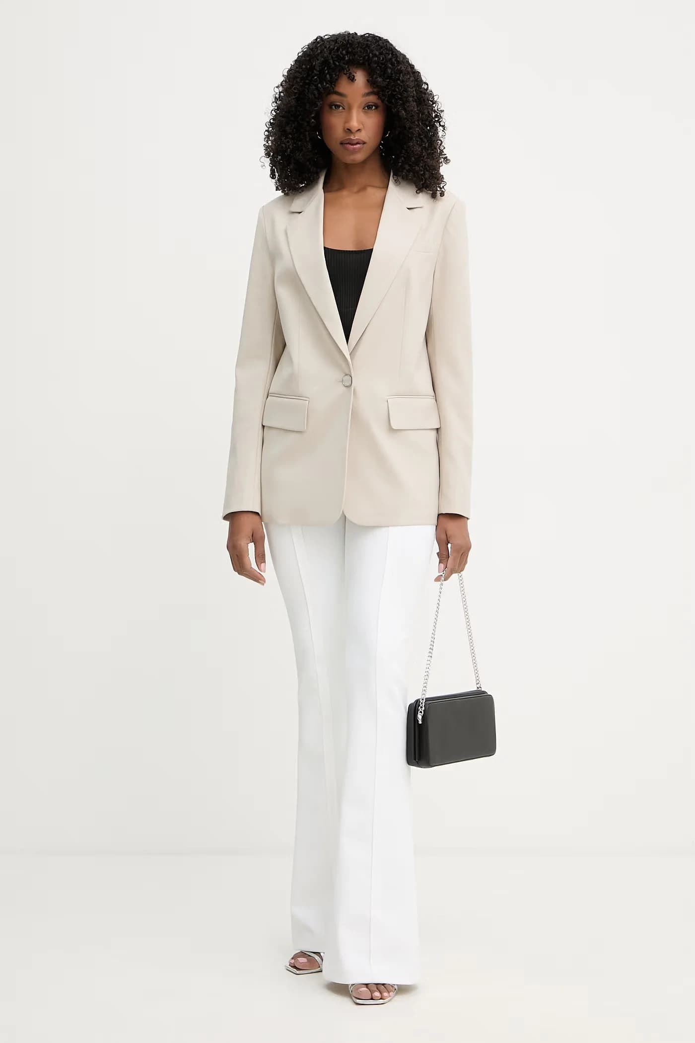 BRUNA женский однобортный пиджак из вискозы - фото 2