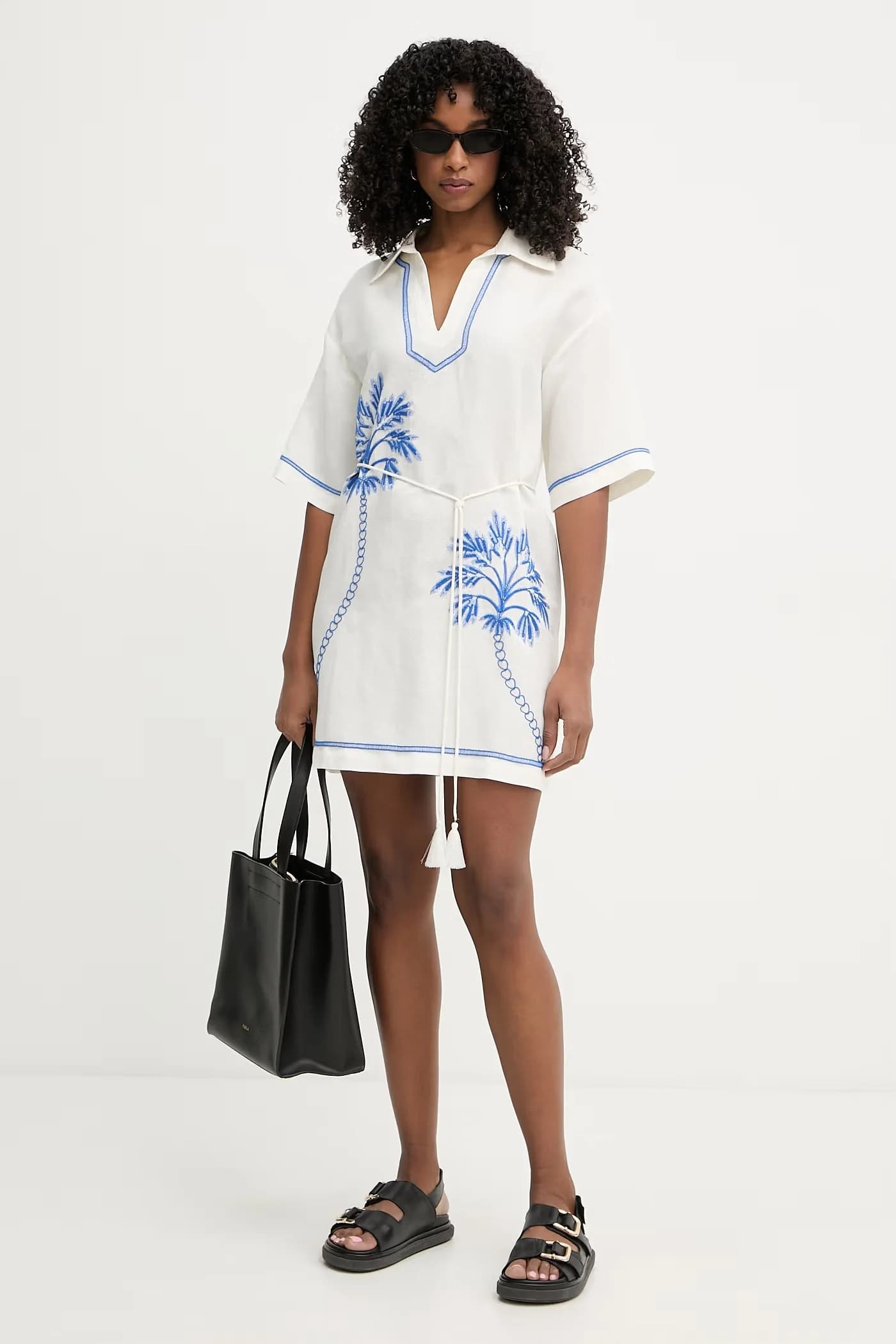 Летнее платье из льна - фото 2