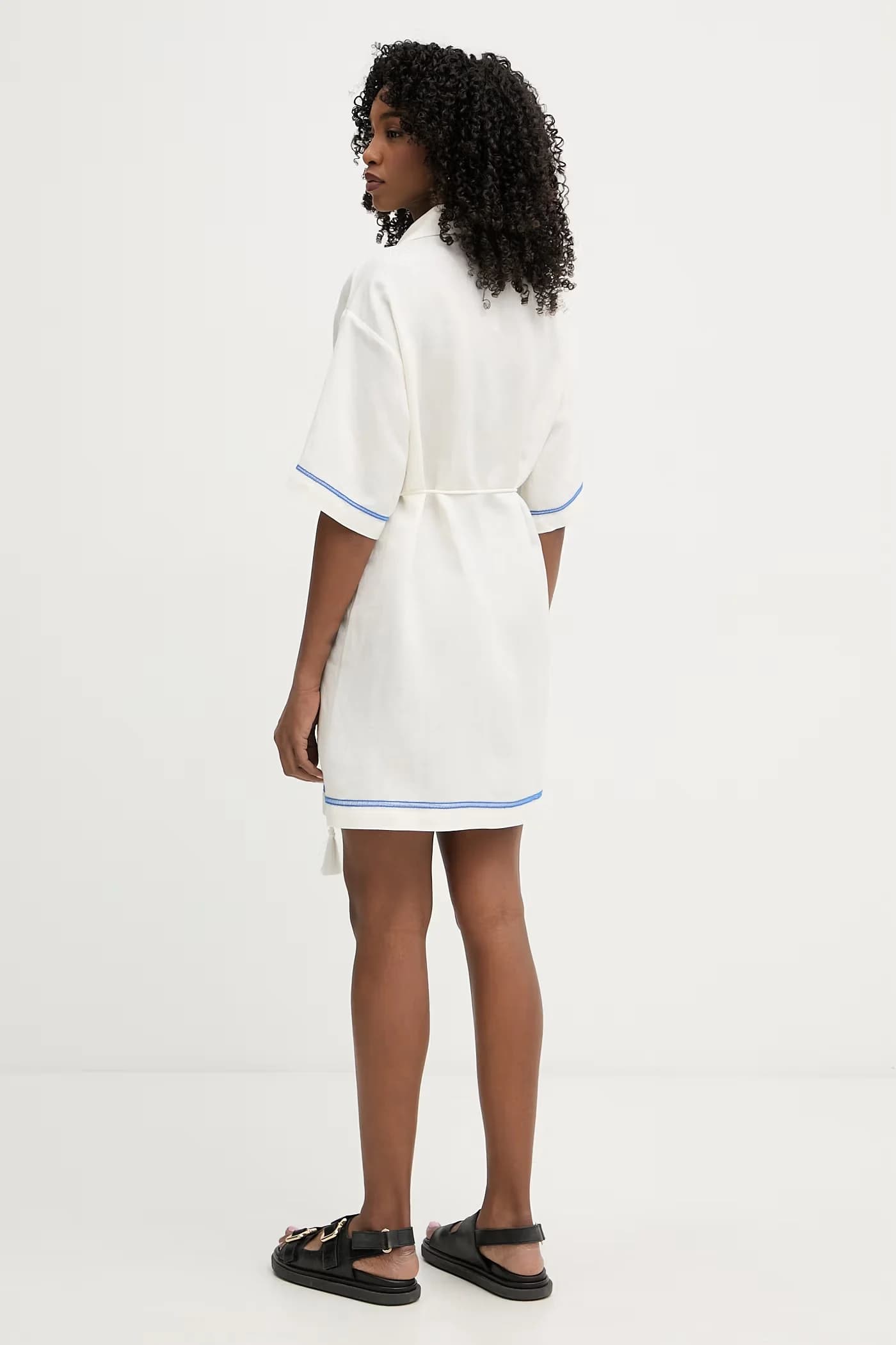 Летнее платье из льна - фото 3