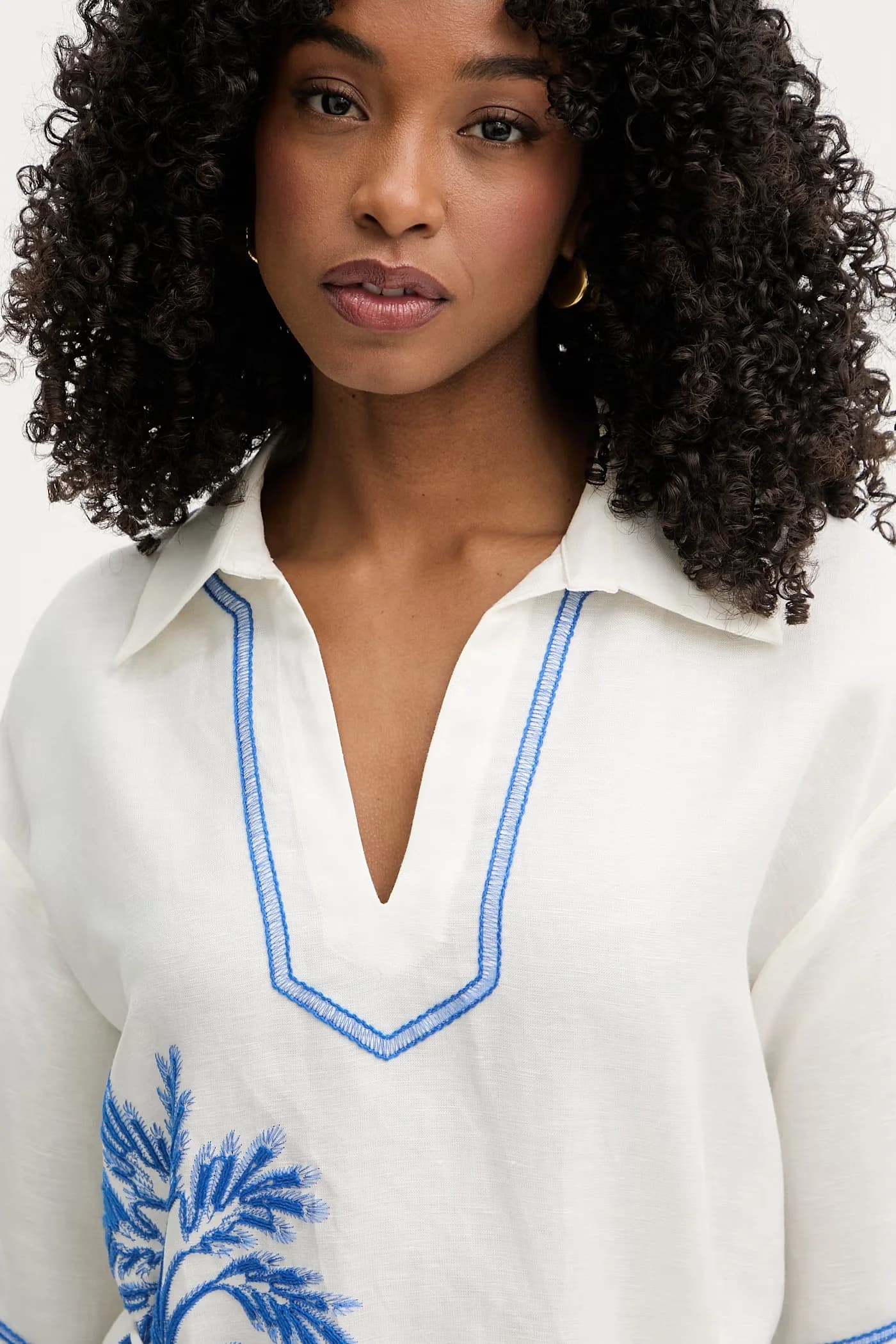 Летнее платье из льна - фото 4