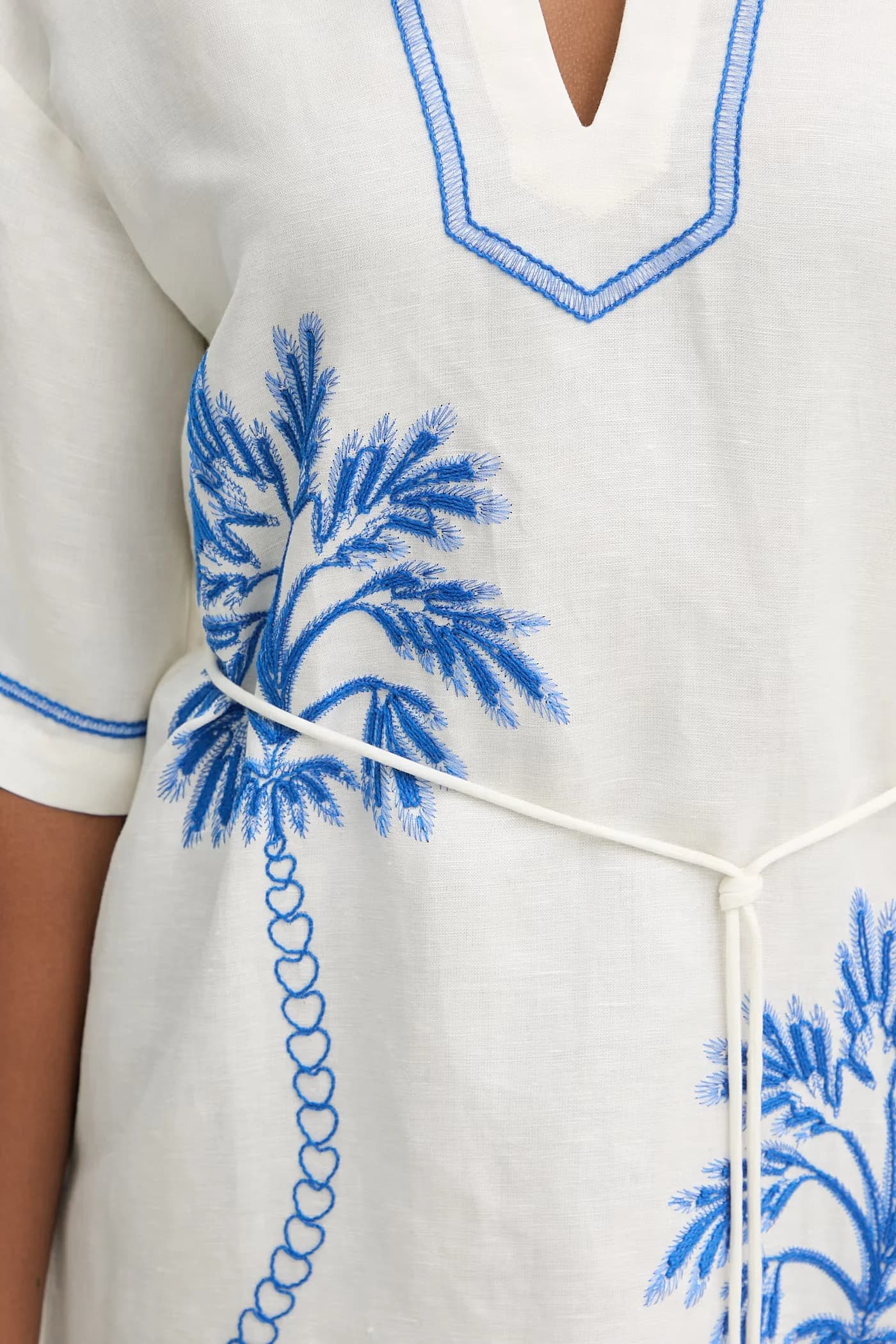 Летнее платье из льна - фото 5