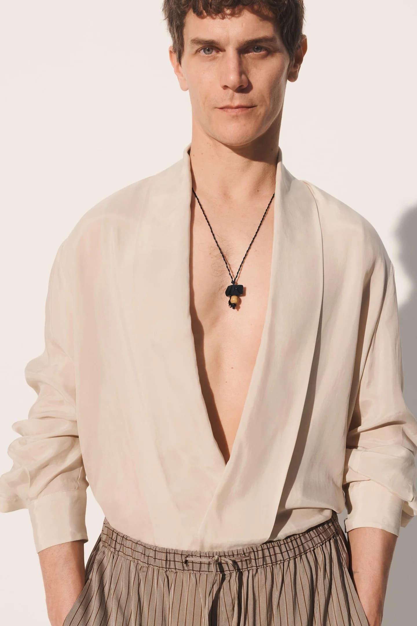 РУБАШКА-КИМОНО 100% КУПРО - фото 2