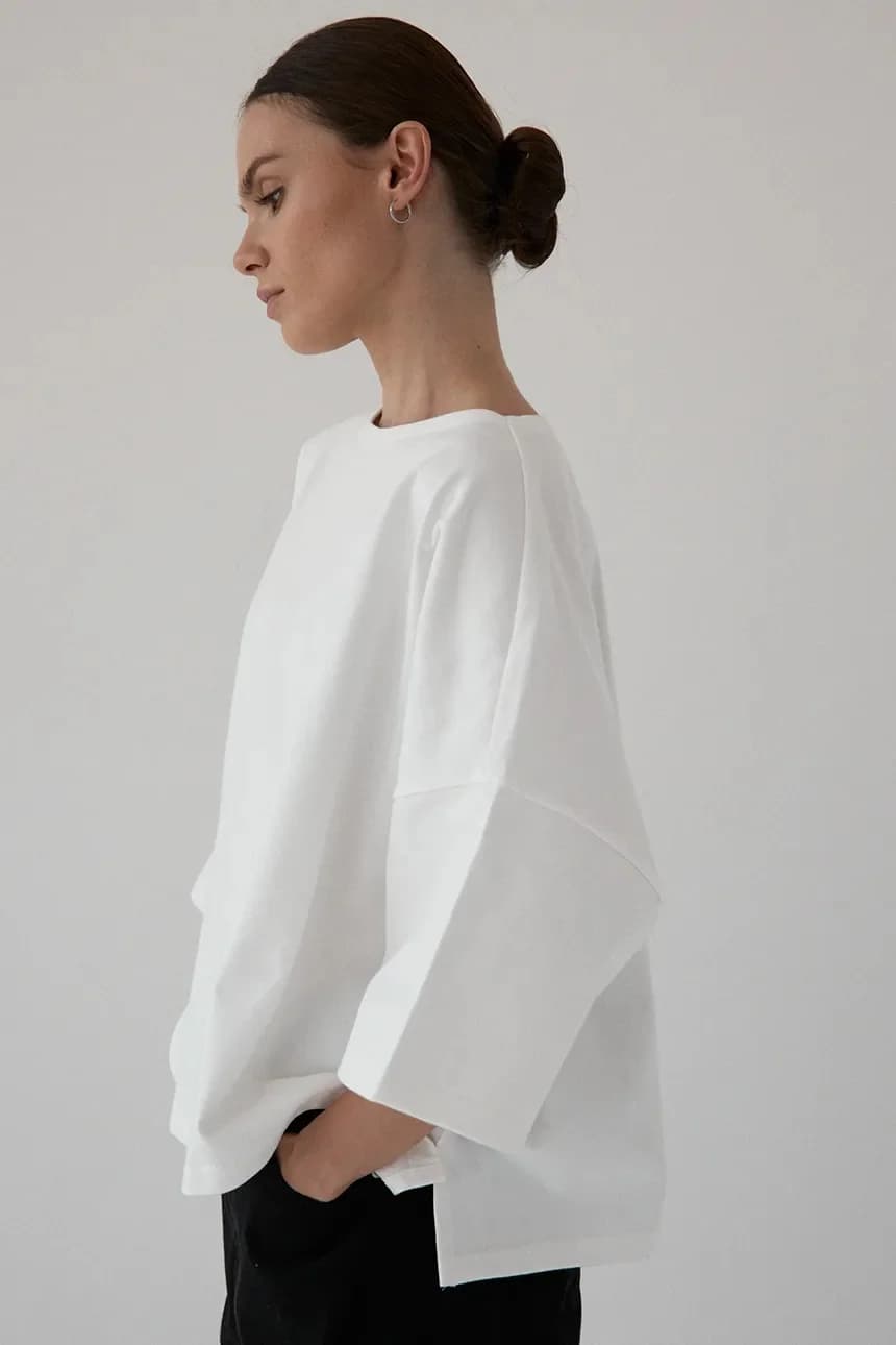 Базовая женская футболка KOAI из хлопка - фото 3