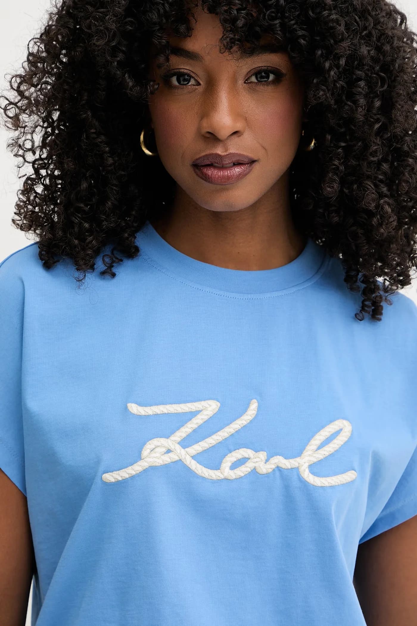 Женская хлопковая футболка - фото 4