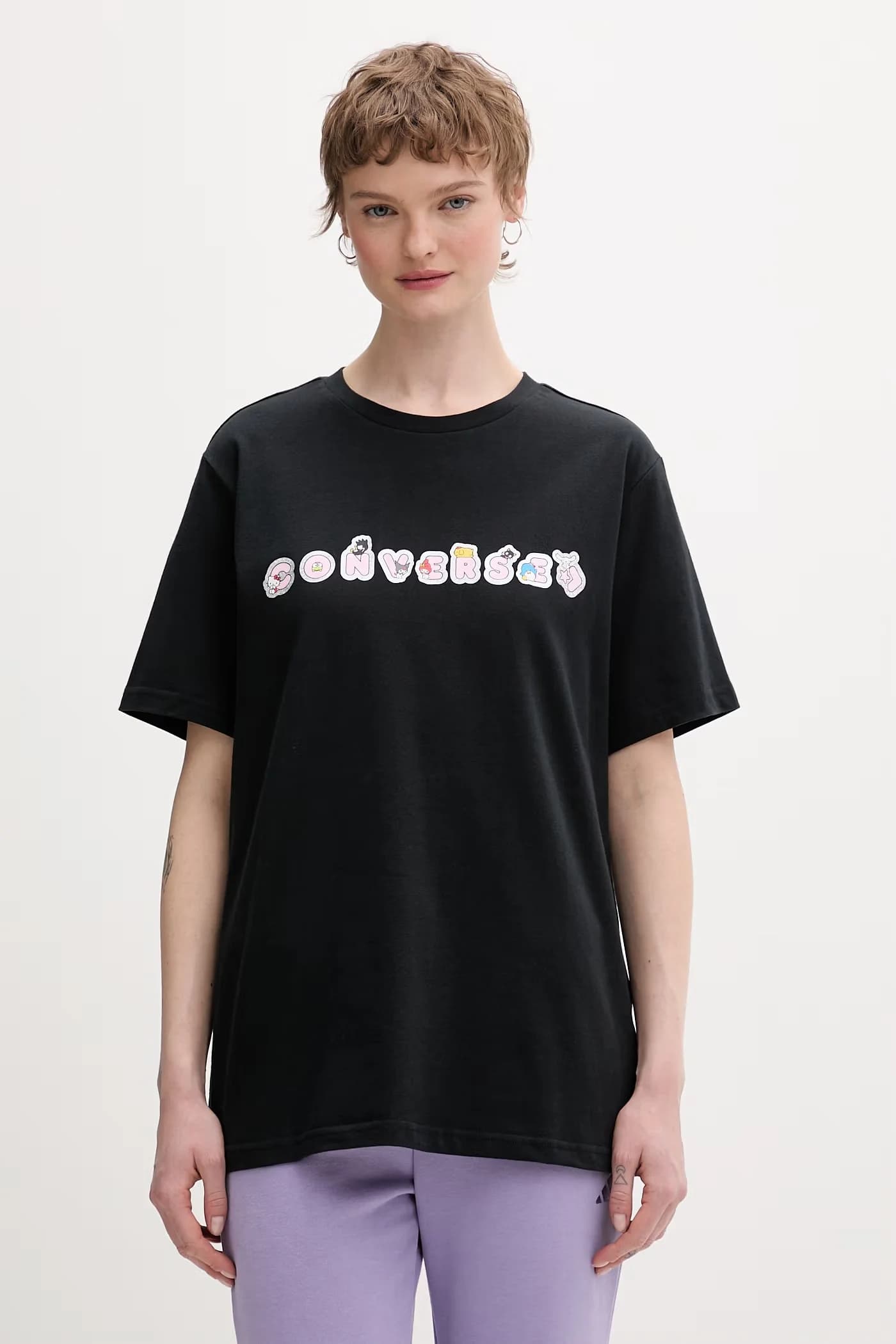 Хлопковая футболка x HELLO KITTY