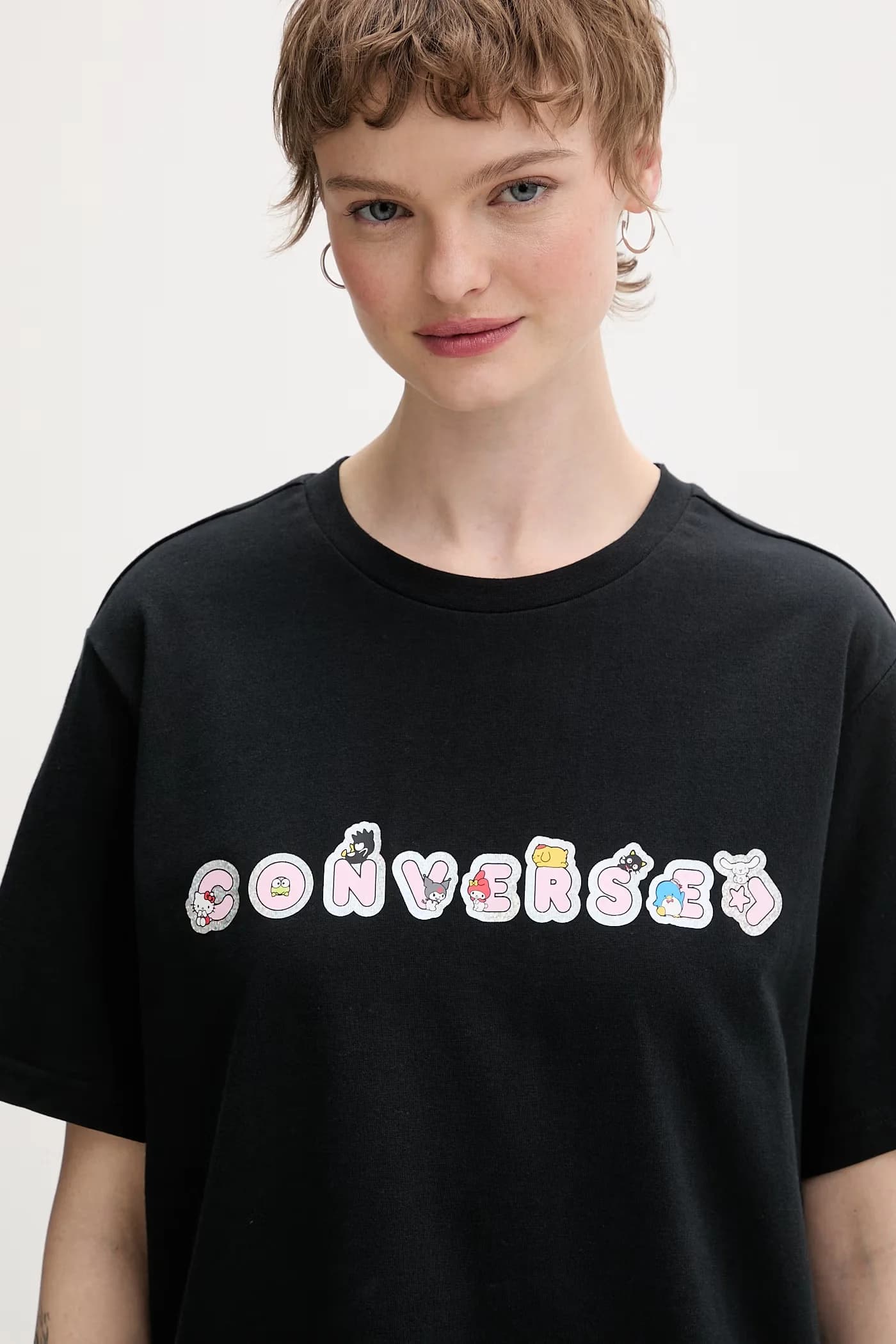 Хлопковая футболка x HELLO KITTY - фото 4