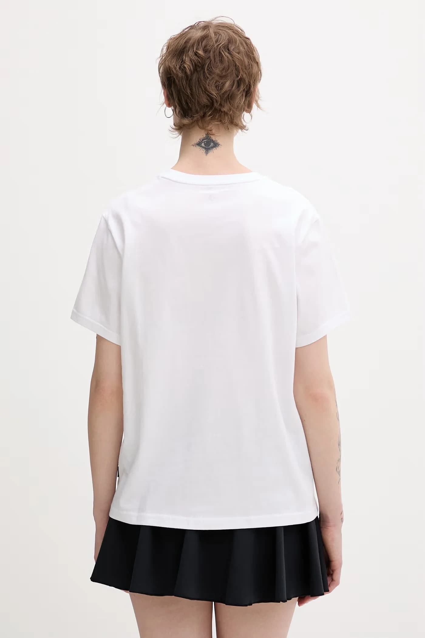 Женская хлопковая футболка - фото 3