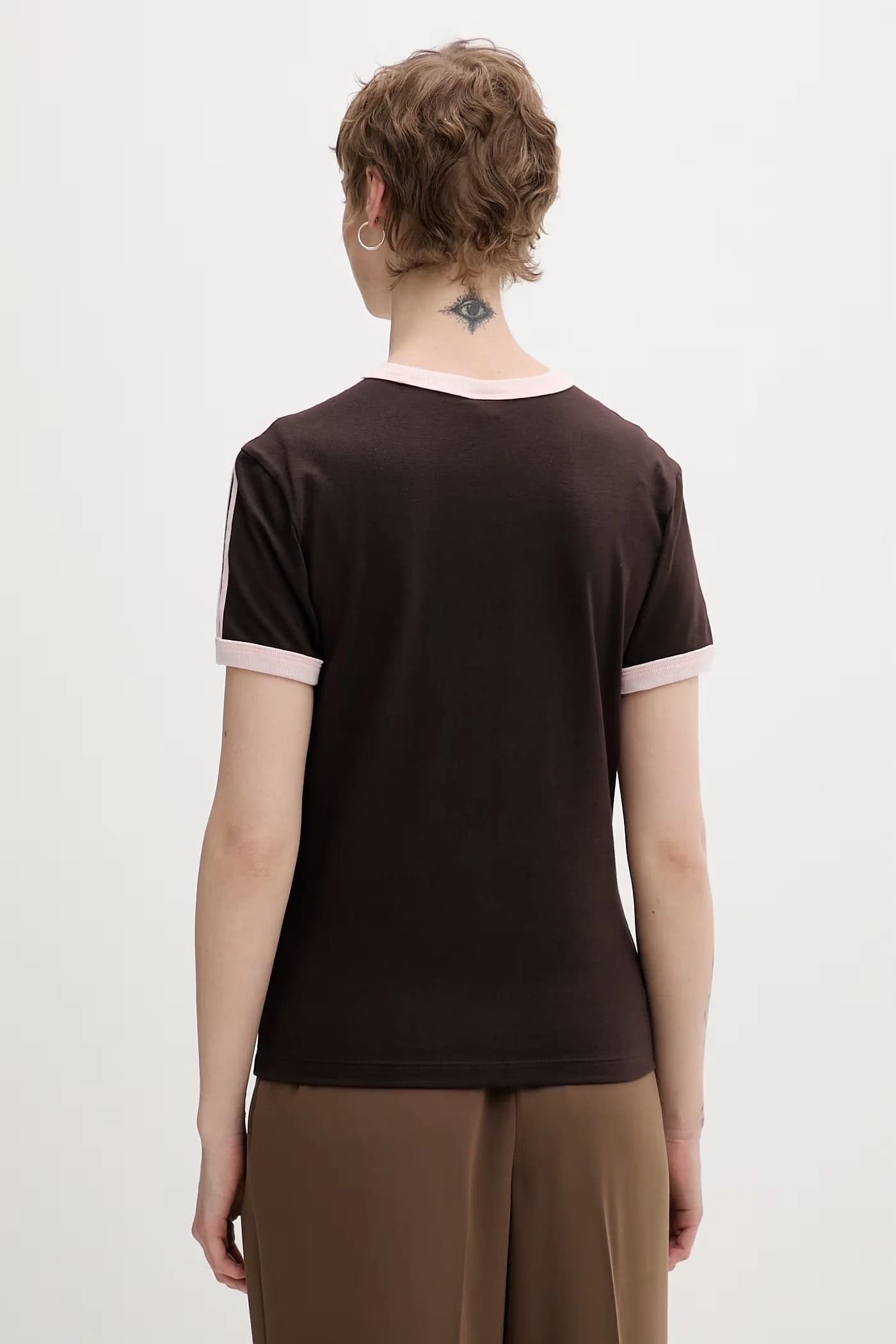 Женская хлопковая футболка с эластаном - фото 3