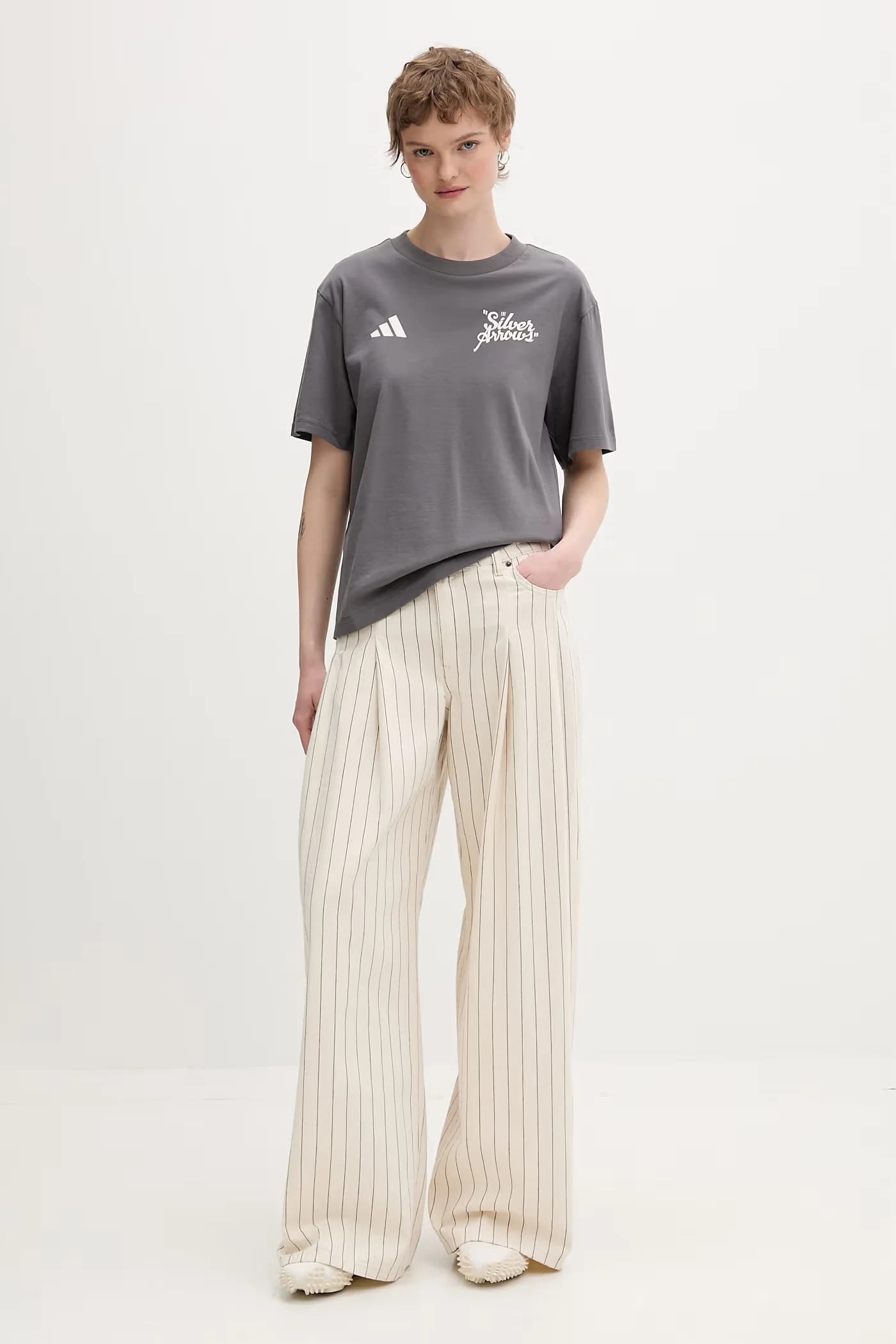 Женская хлопковая футболка x Mercedes - фото 2