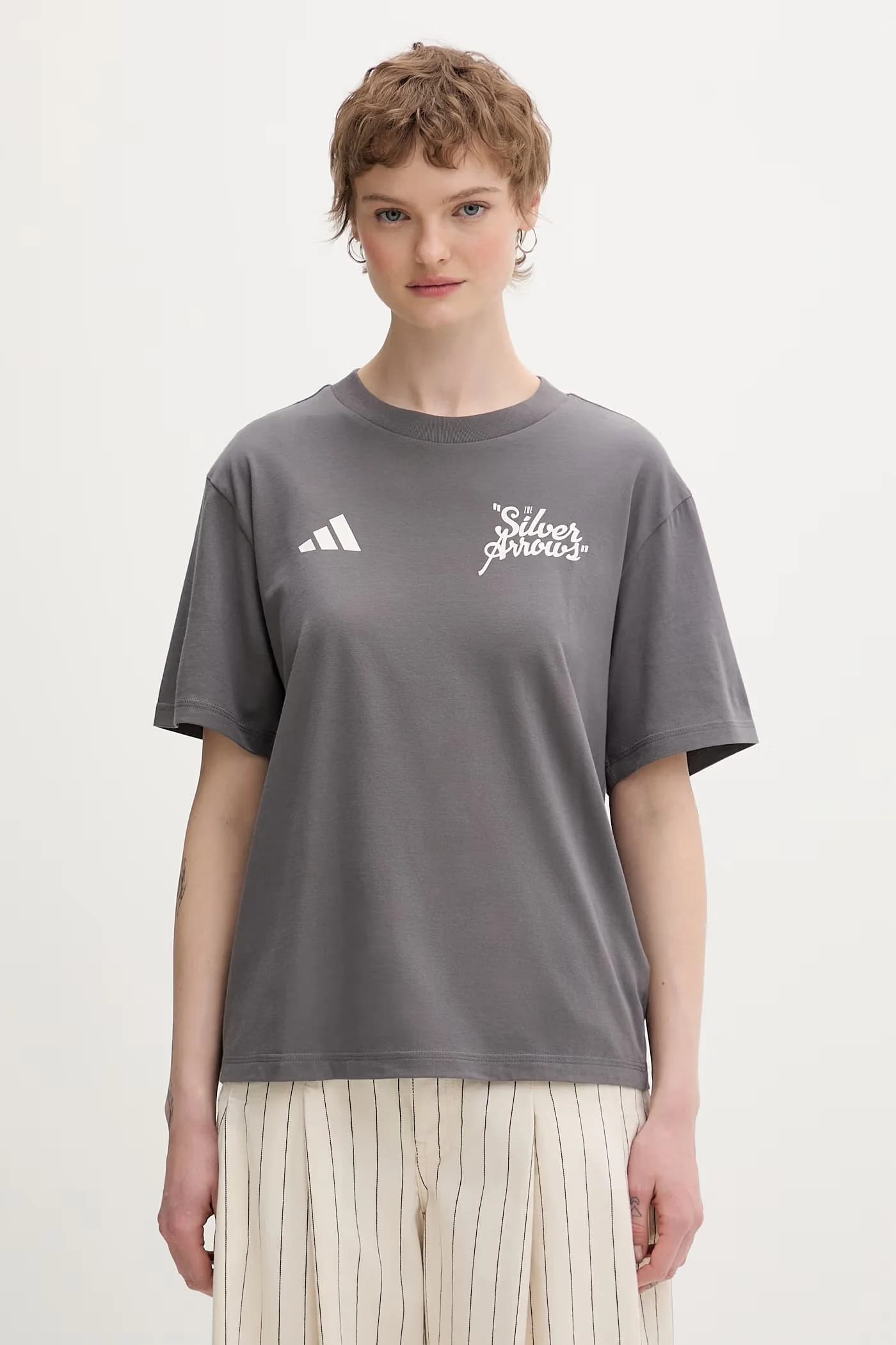 Женская хлопковая футболка x Mercedes - фото 3