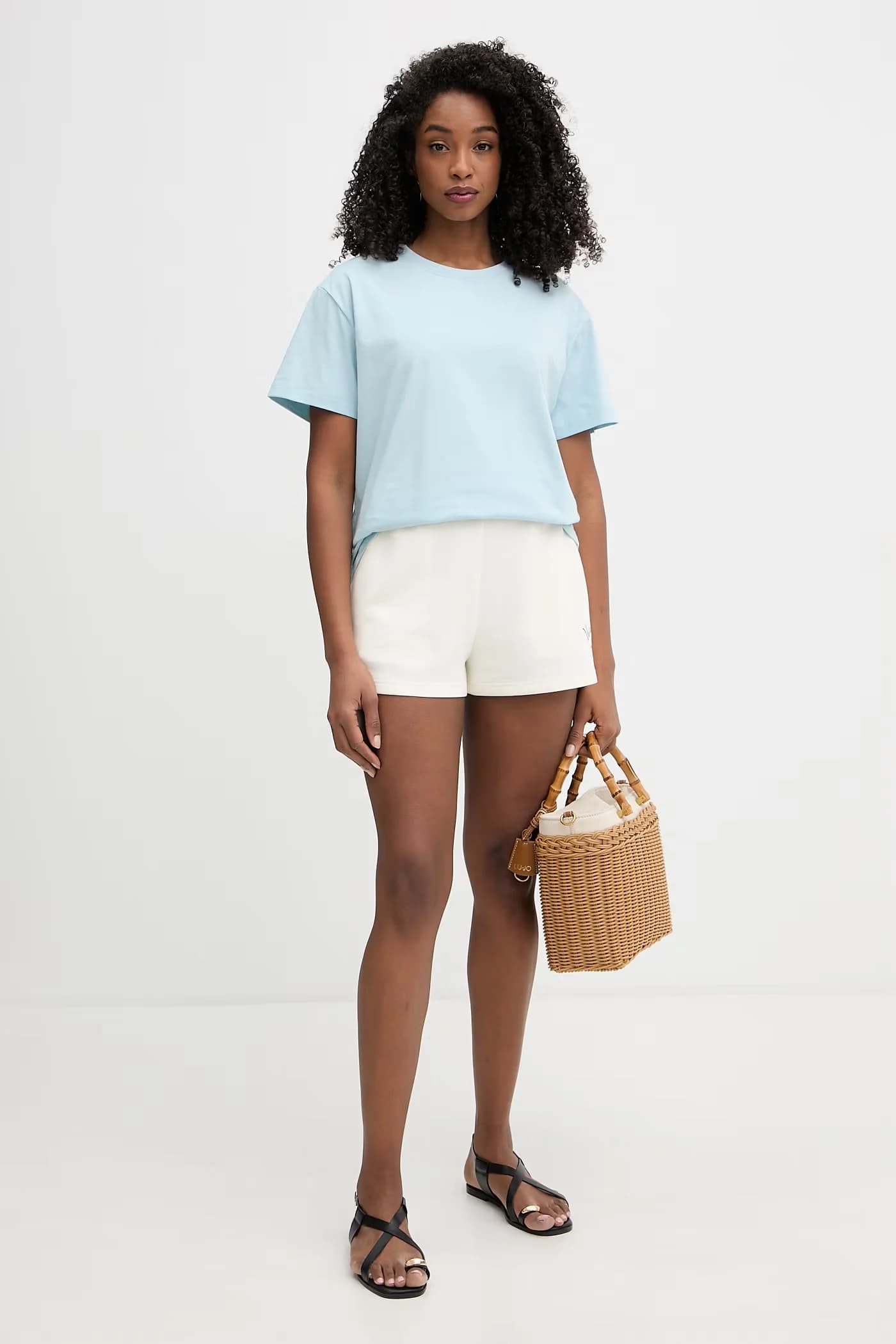 Базовая женская хлопковая футболка - фото 2