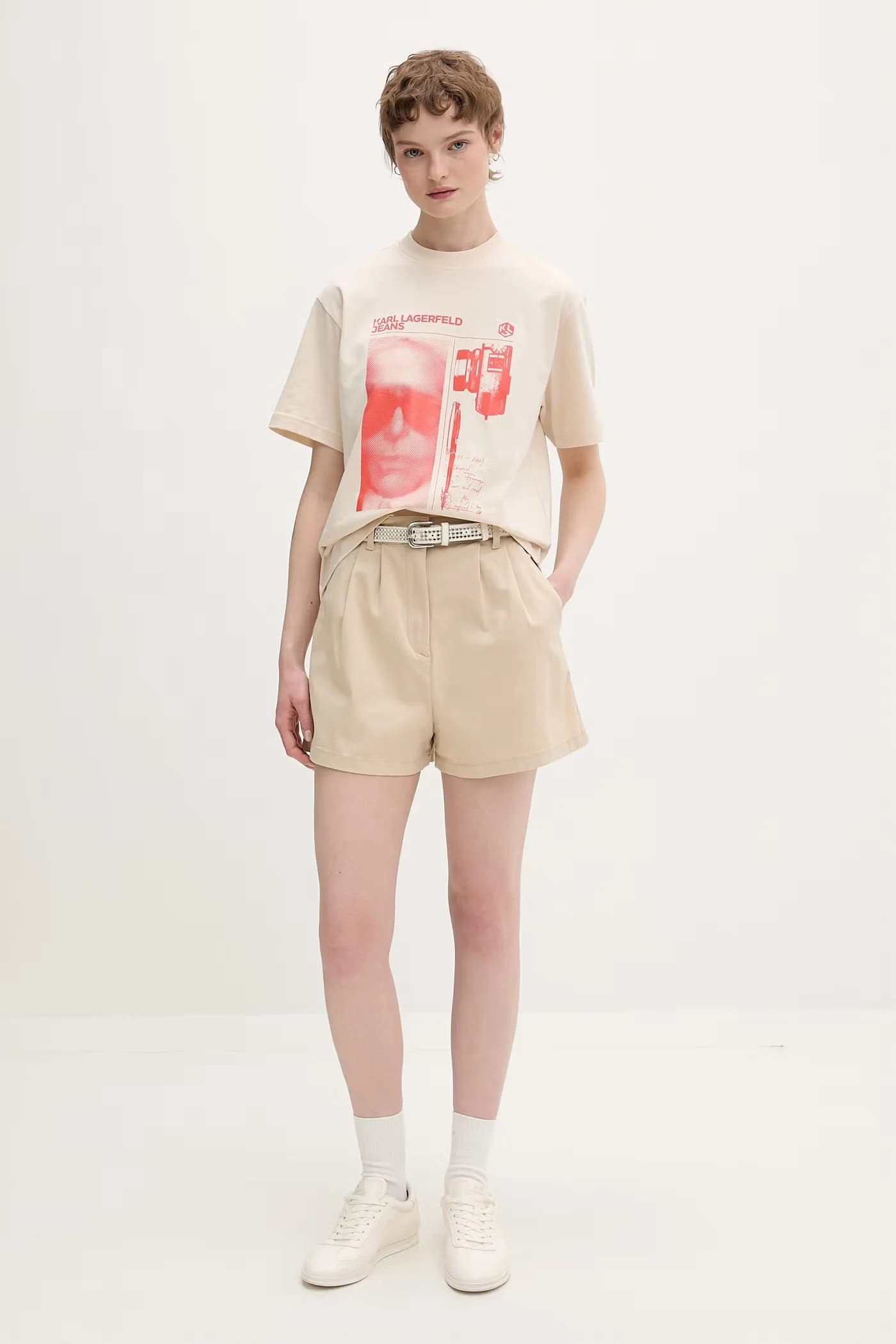 Женская хлопковая футболка - фото 2