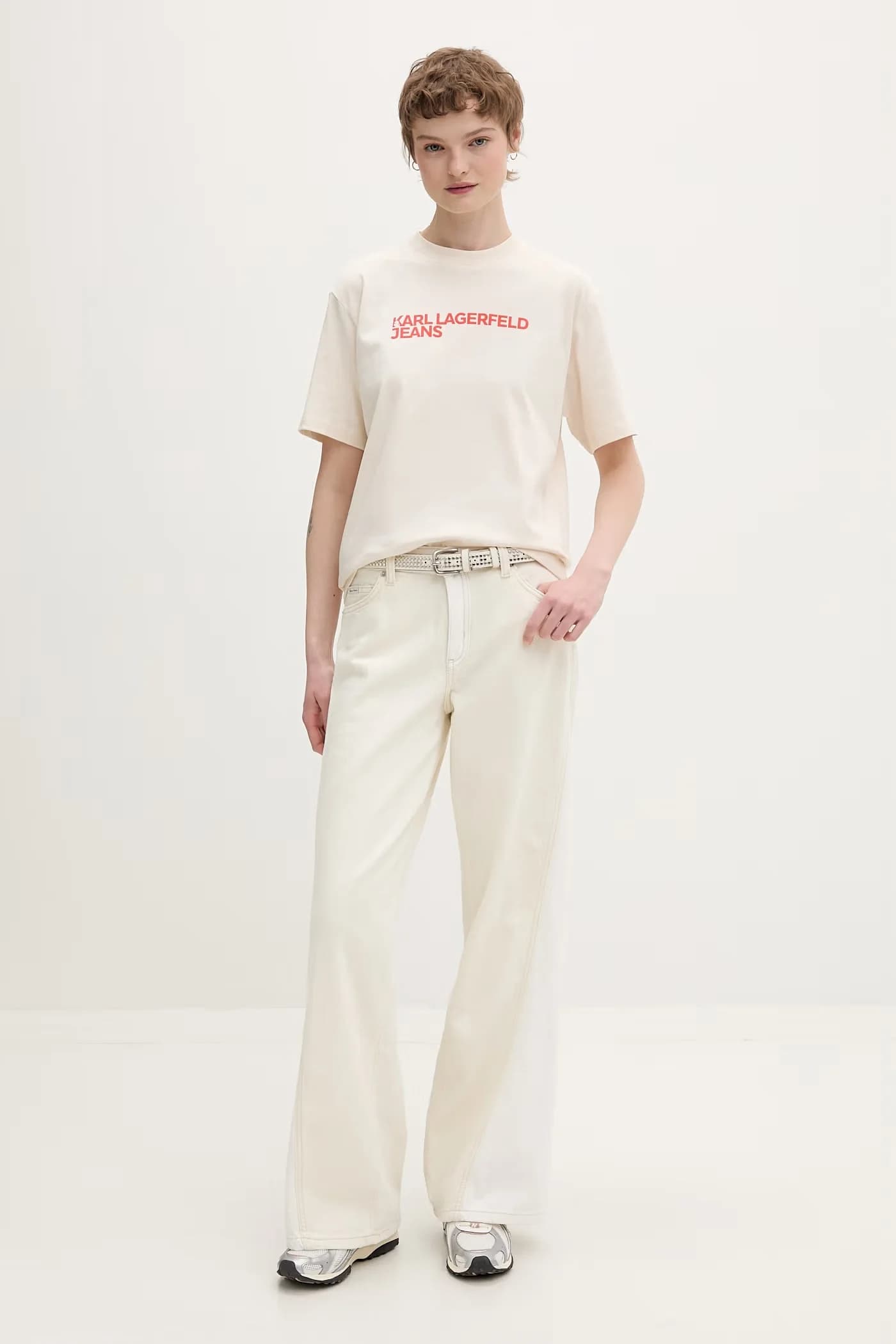 Женская хлопковая футболка - фото 2