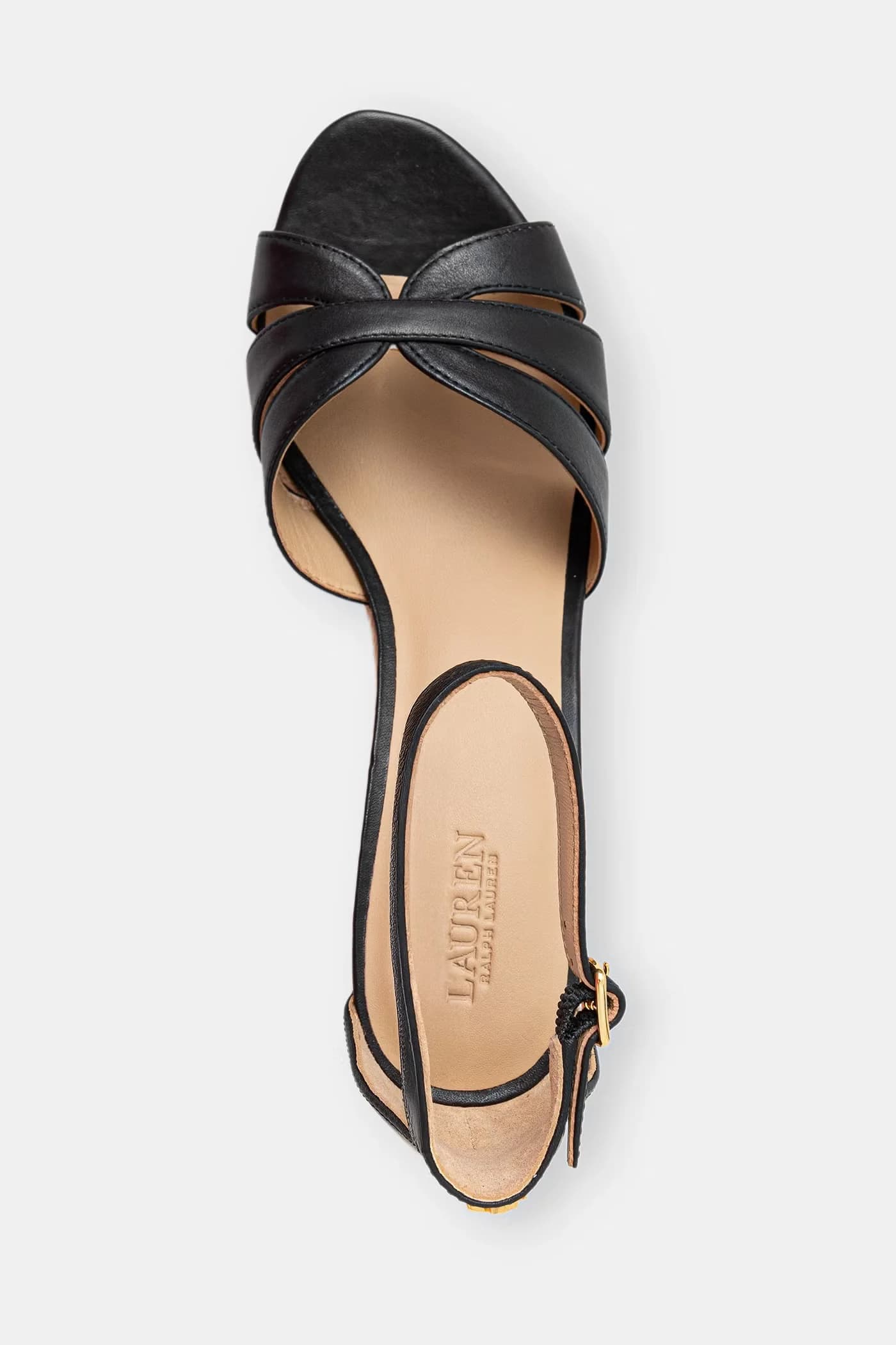 Женские кожаные эспадрильи Nellie на танкетке - фото 4